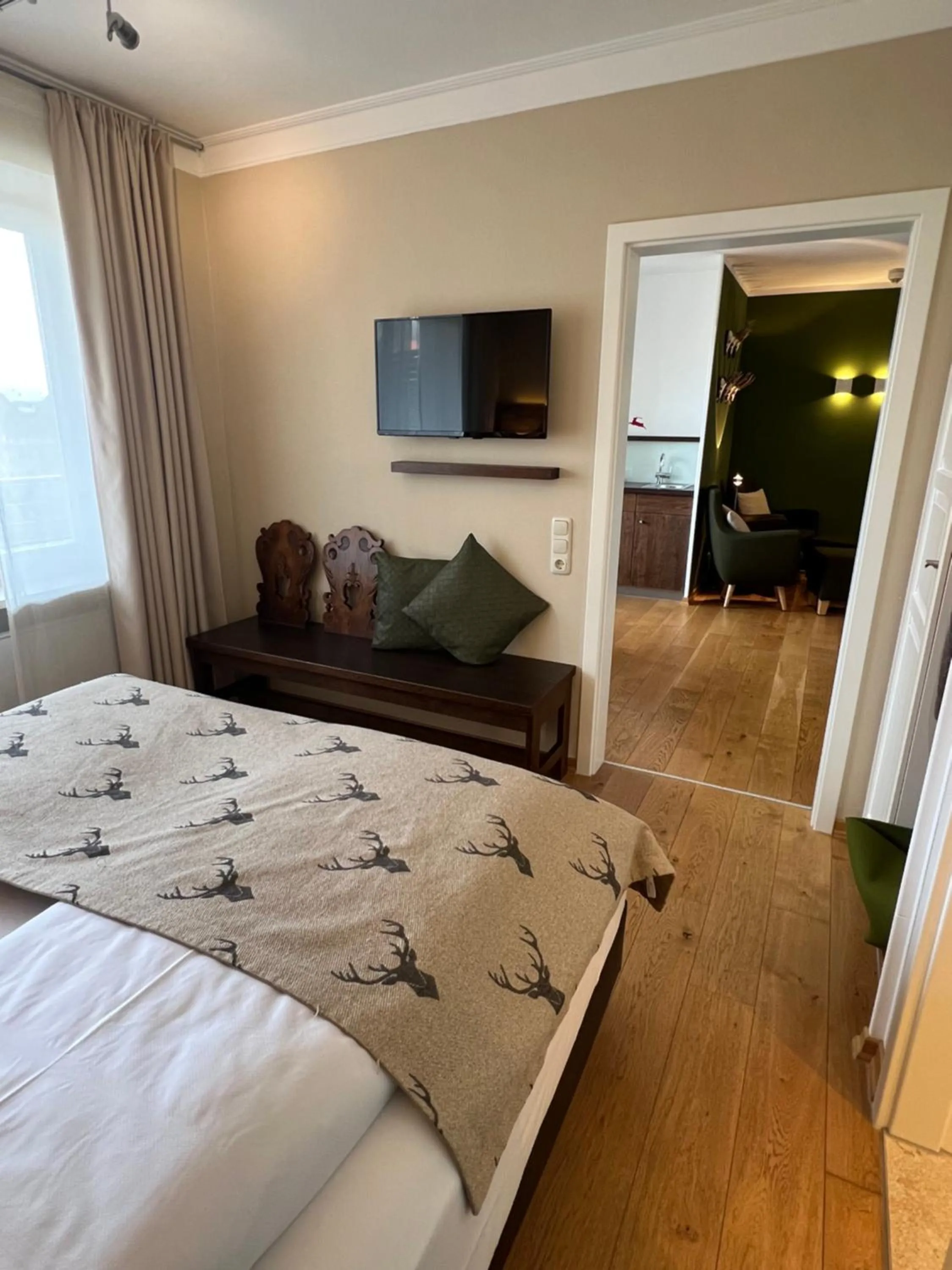 Bed in Aparthotel Parsberg GreenDesign