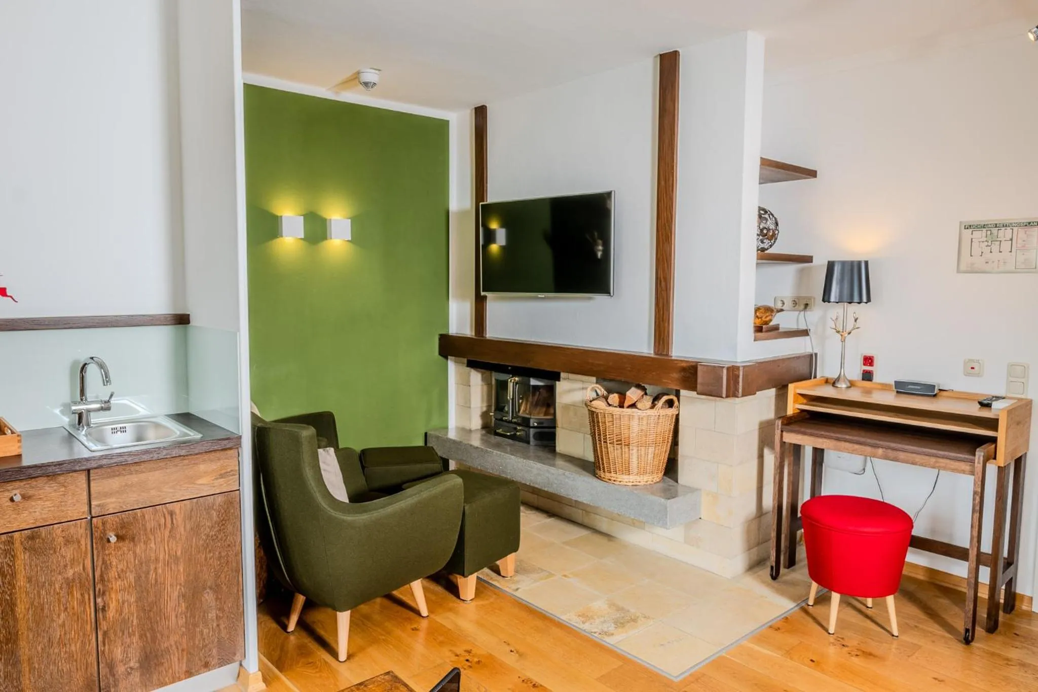 Living room in Aparthotel Parsberg GreenDesign