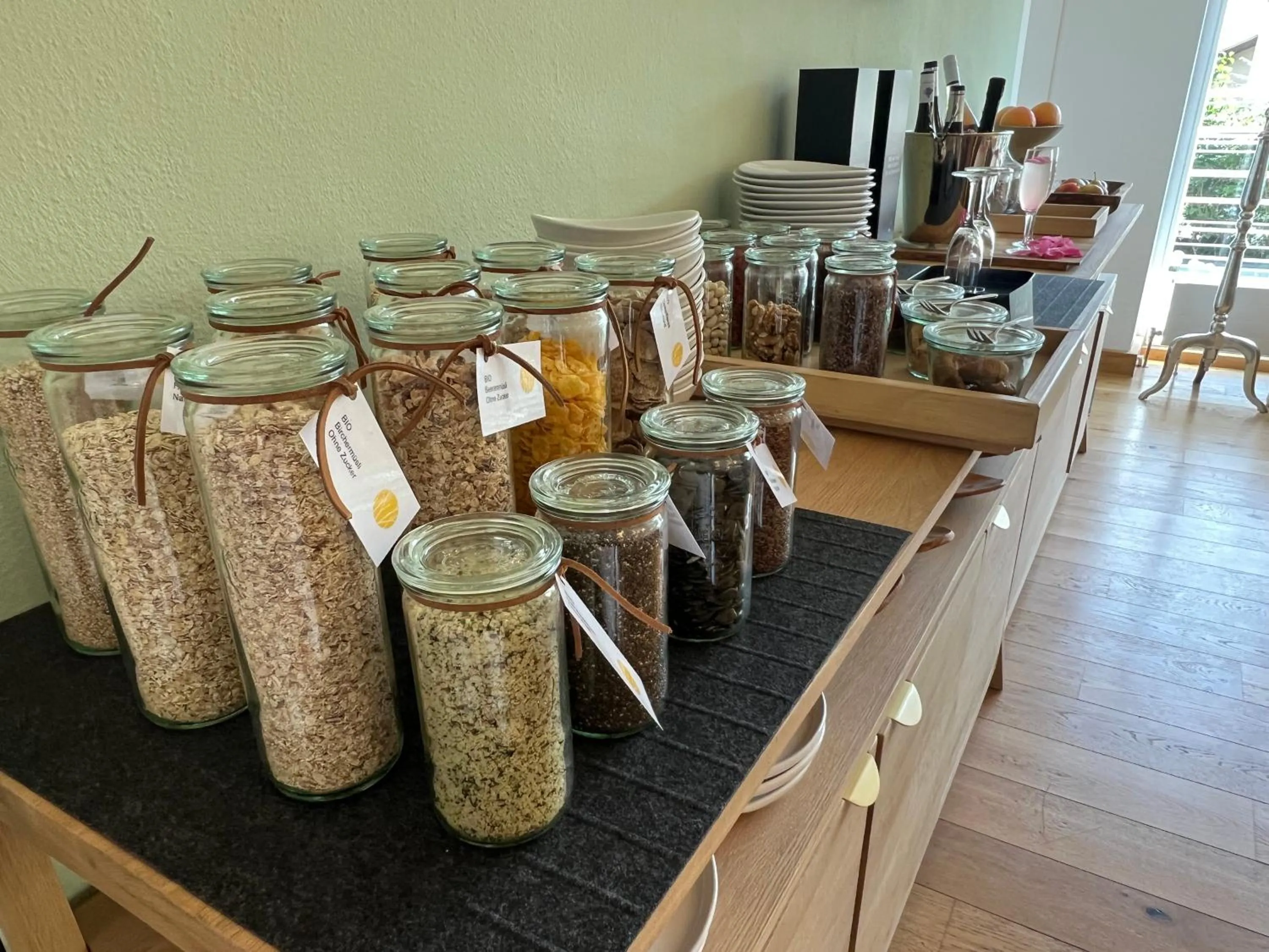 Breakfast in Aparthotel Parsberg GreenDesign