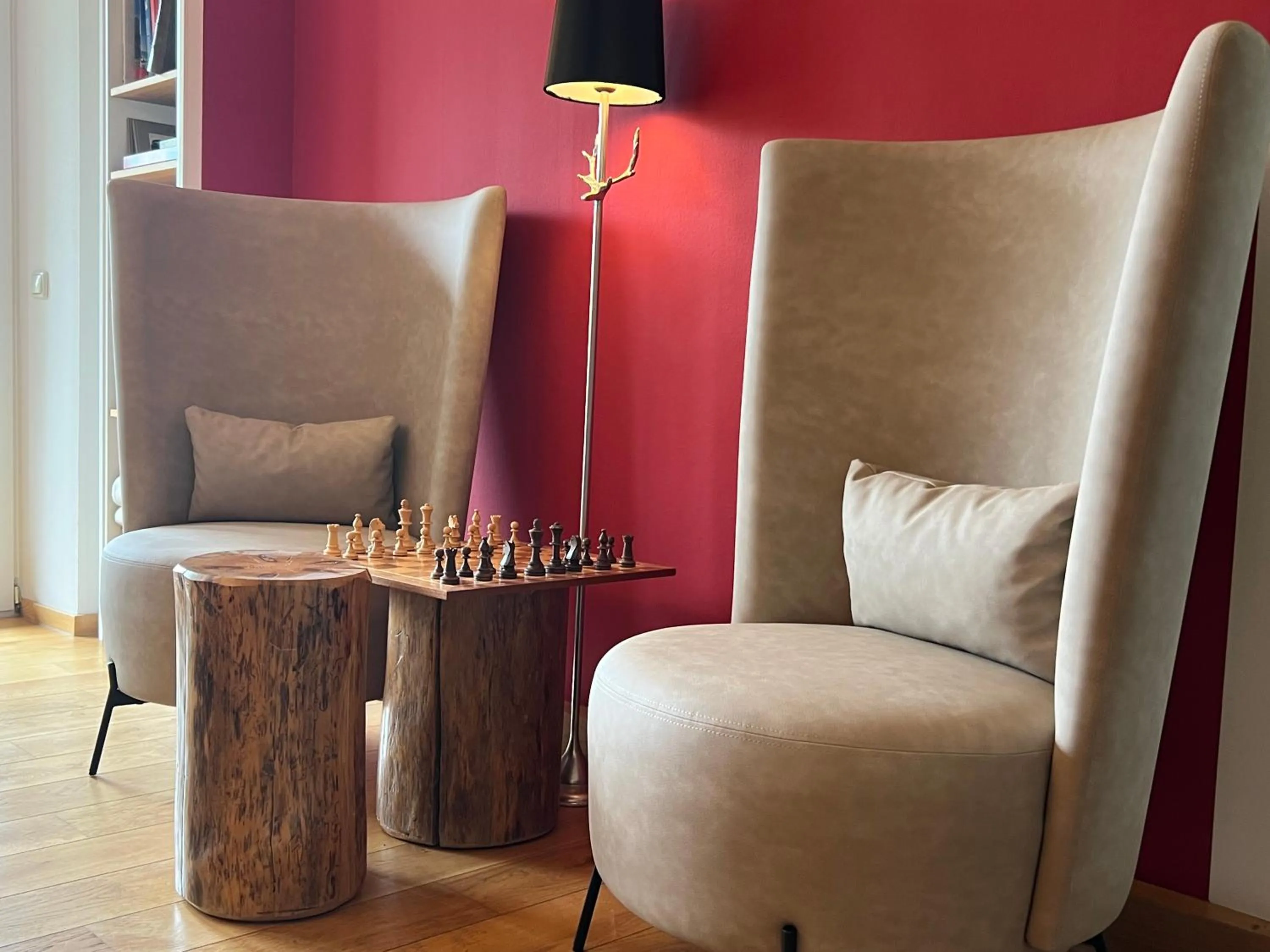 Lounge or bar in Aparthotel Parsberg GreenDesign