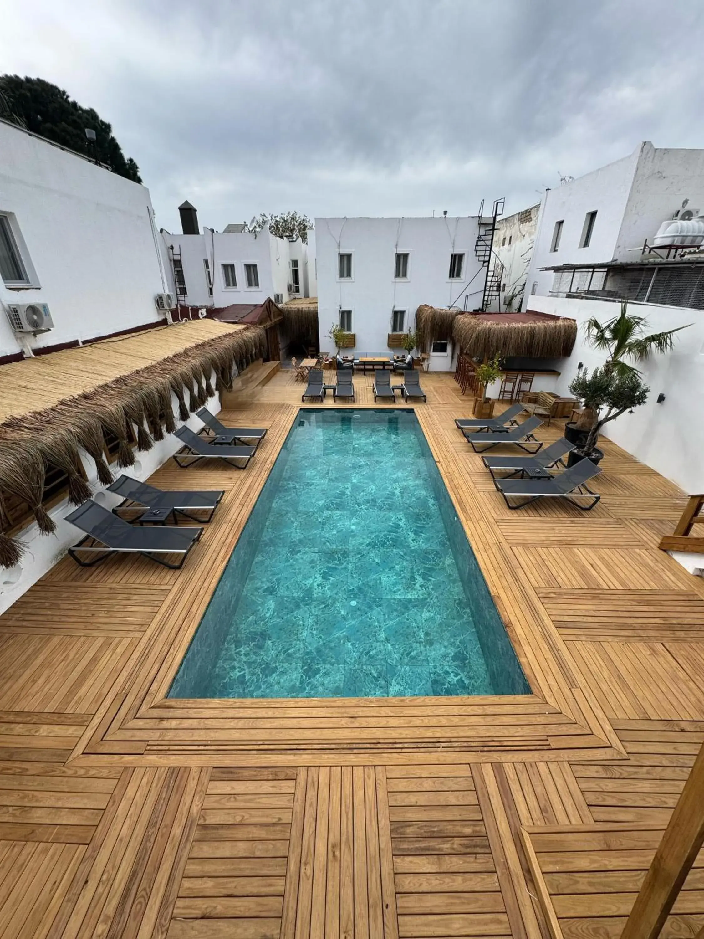 Pool view in Costa Viva Bodrum Pool view in Costa Viva Bodrum