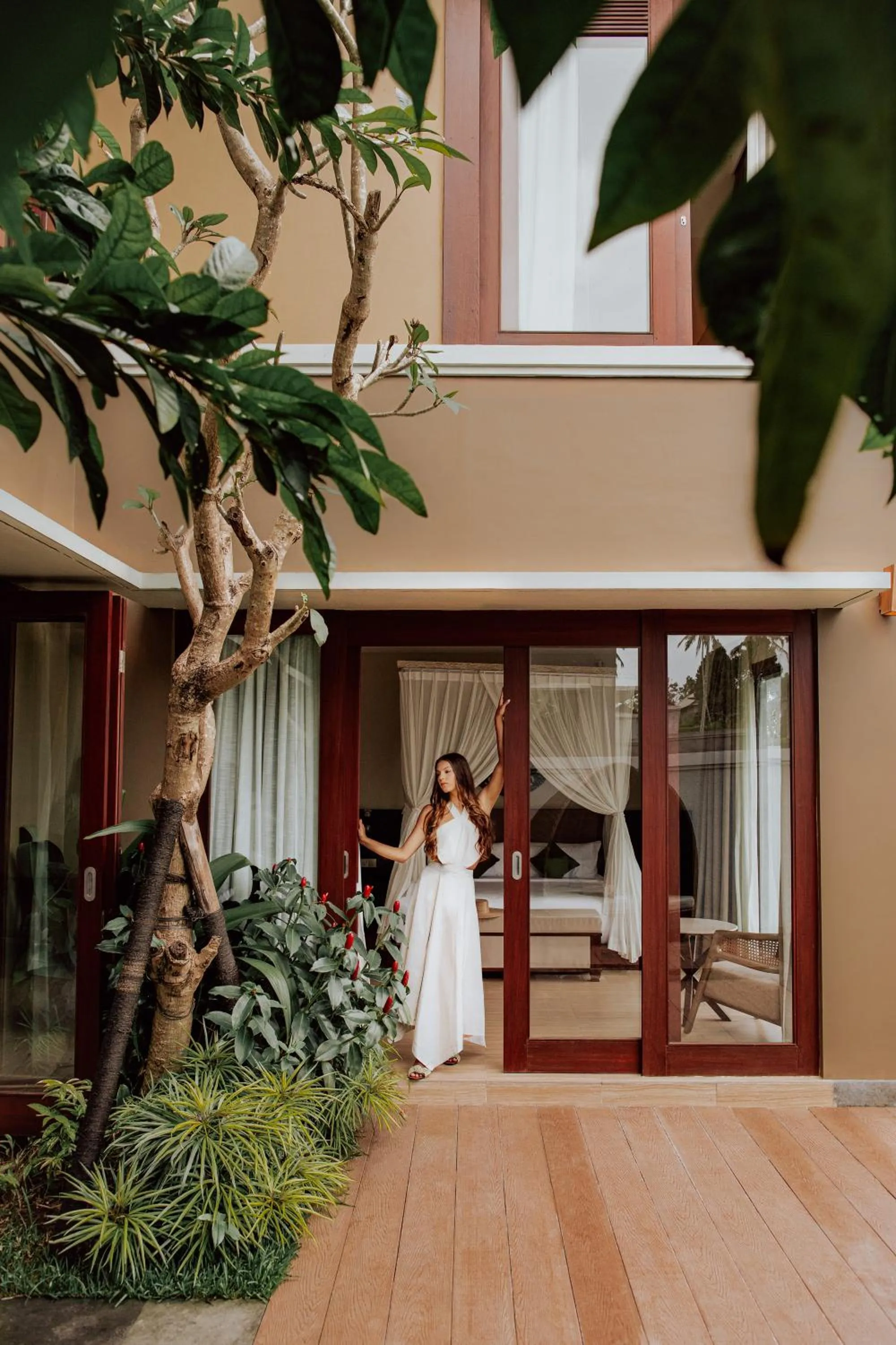 Patio in Stanagiri Villas Ubud