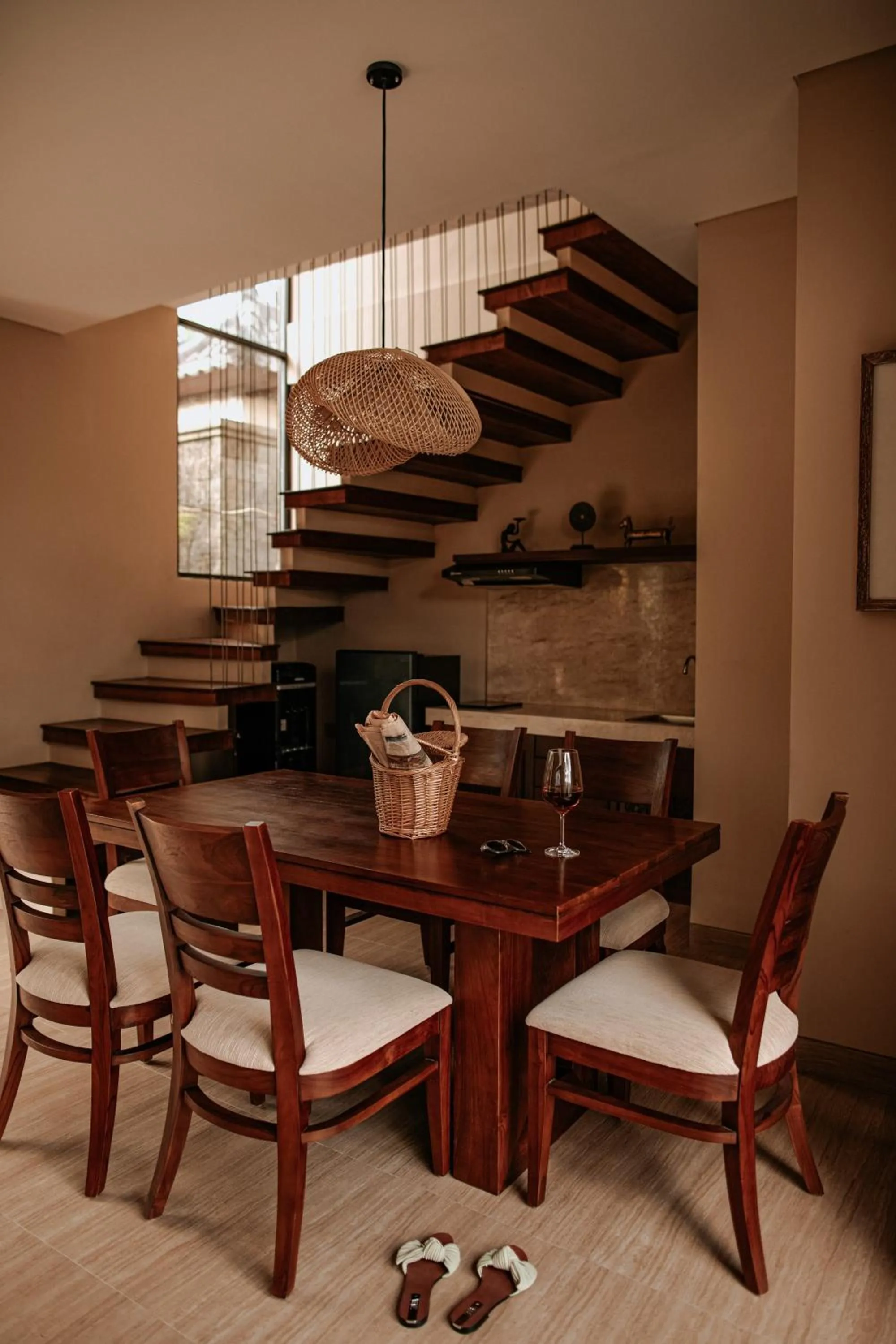 Living room in Stanagiri Villas Ubud