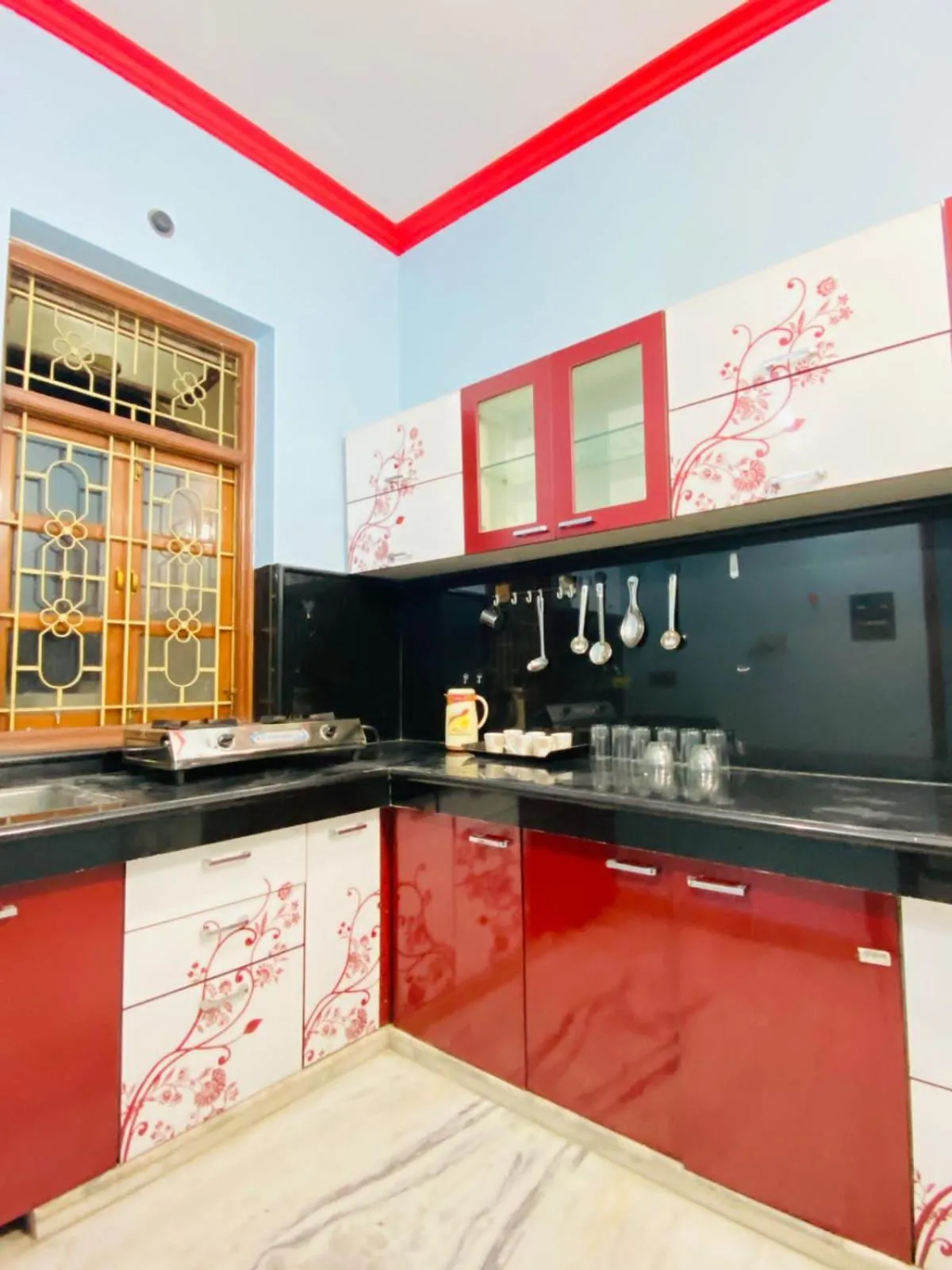 Kitchen or kitchenette in Shree Shyam Kunj