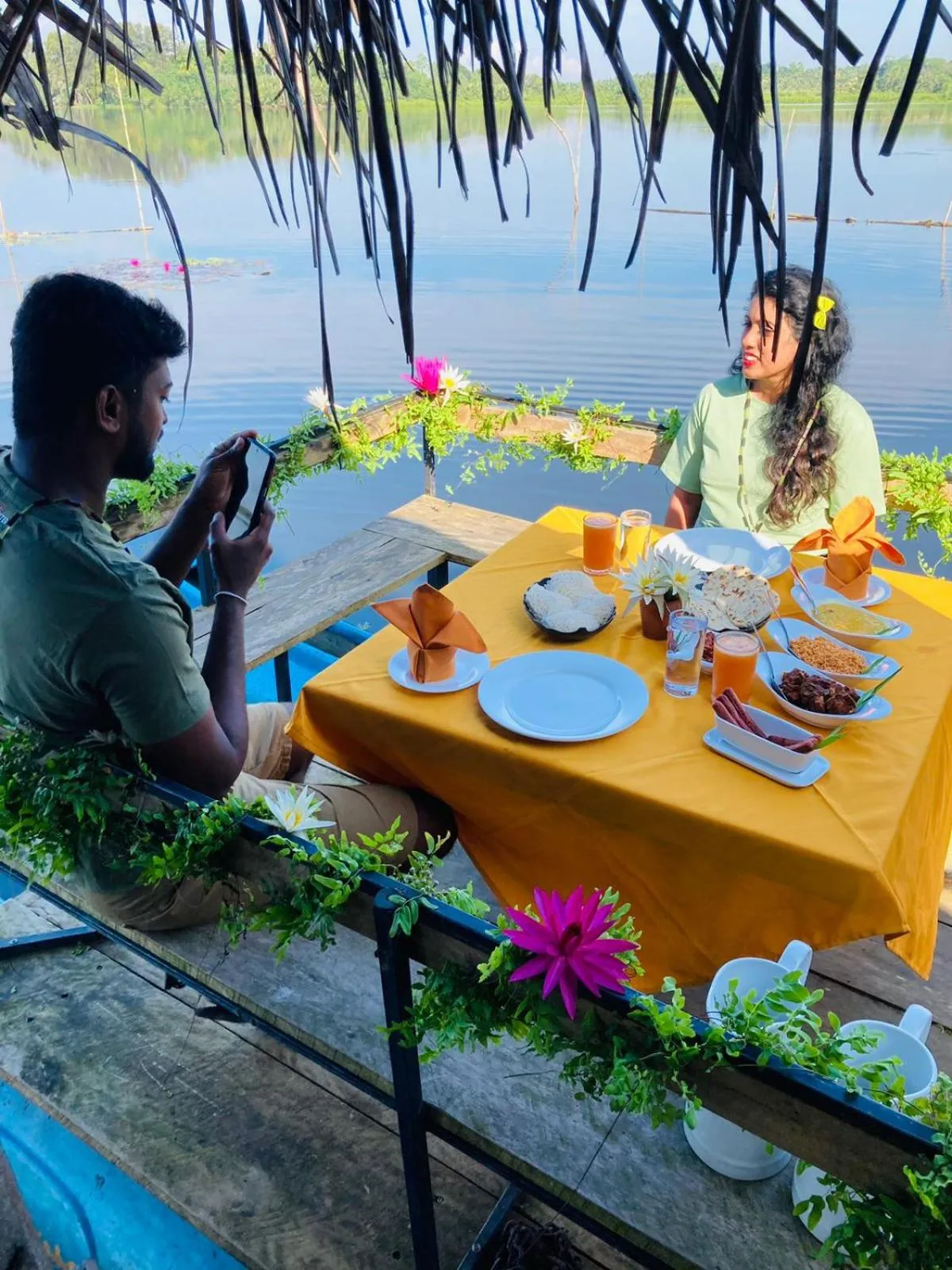 Food in Lake Resort Bolgoda