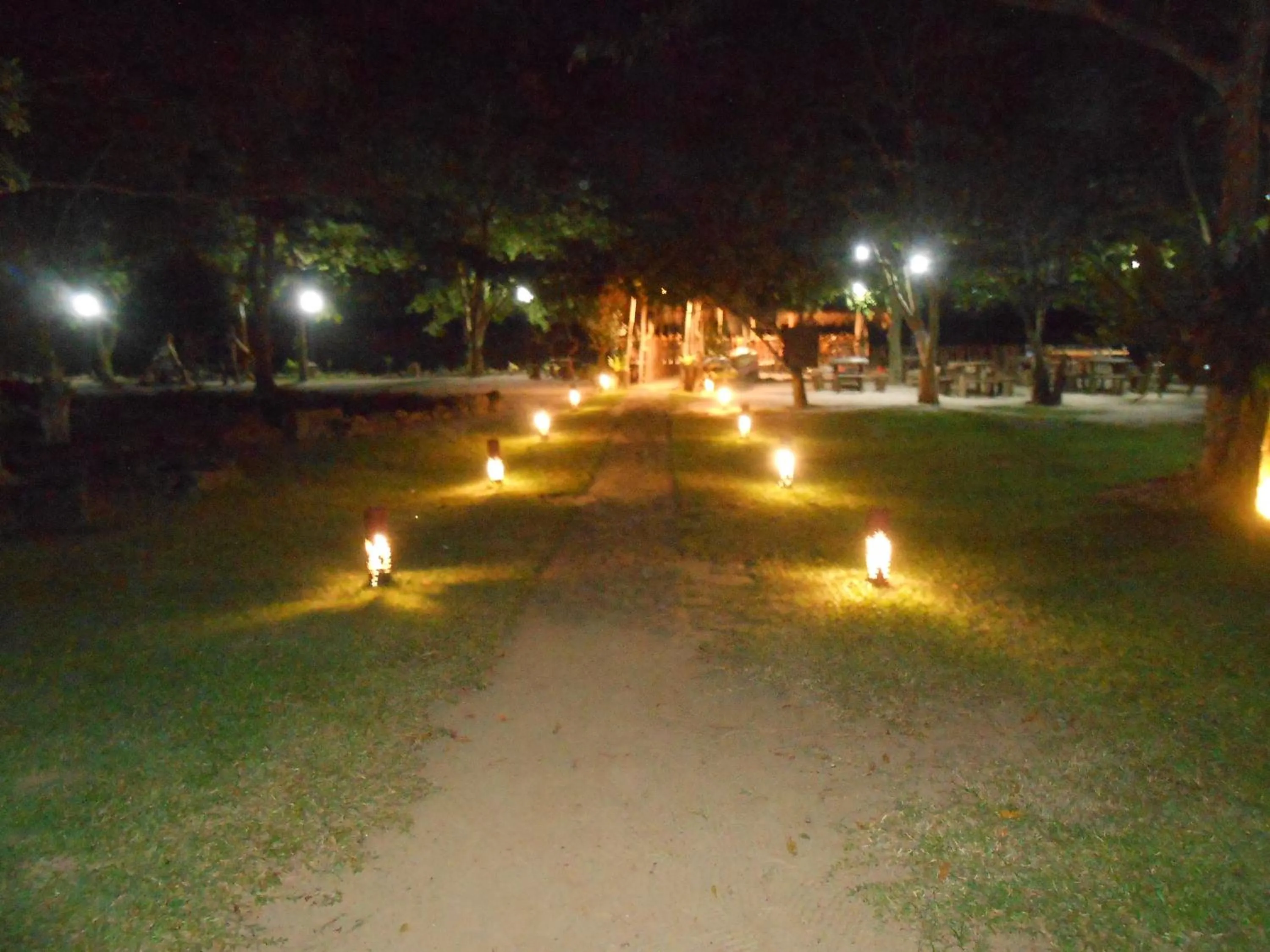 Garden view in Lake Resort Bolgoda