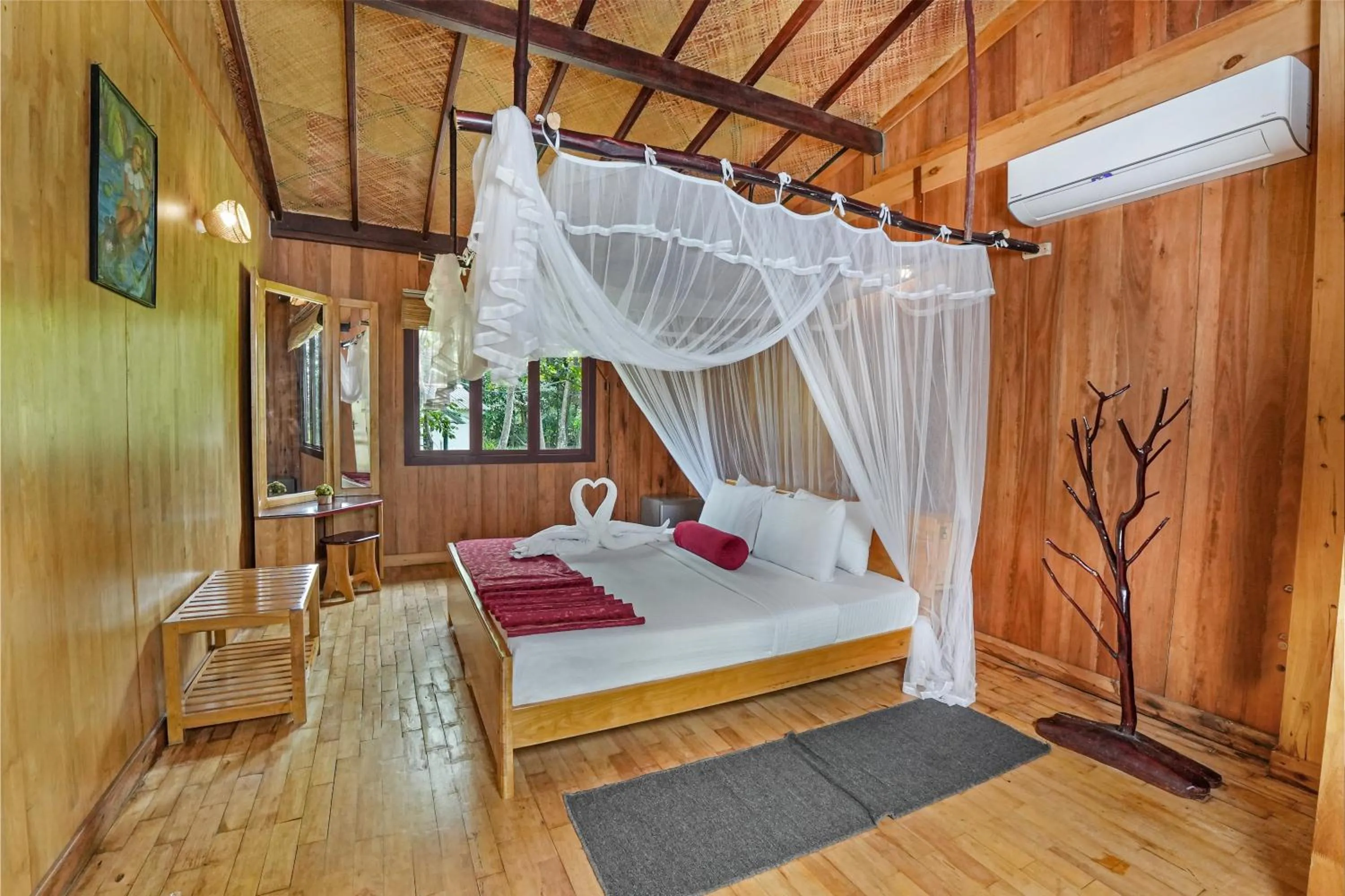 Bed in Lake Resort Bolgoda