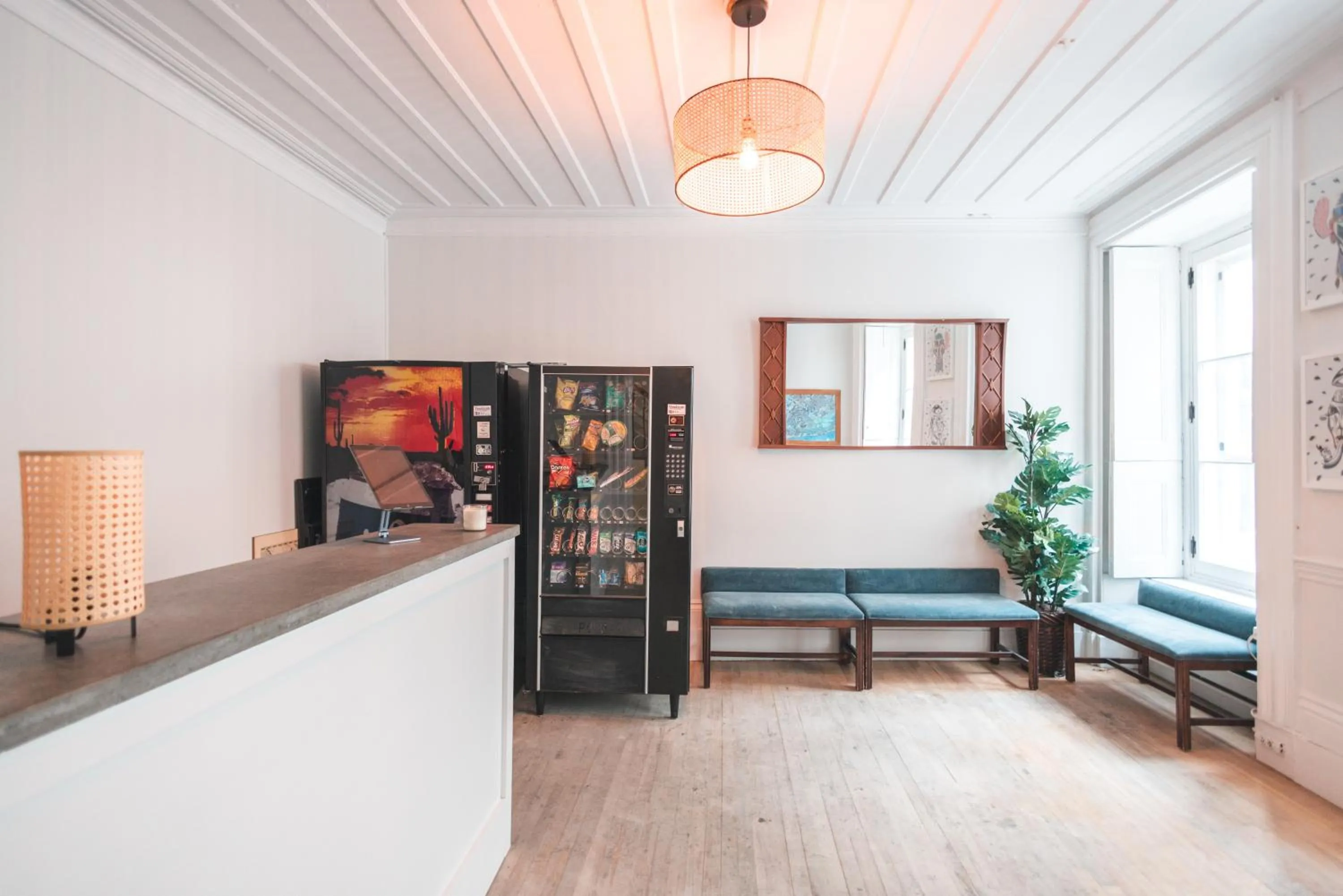 Lobby or reception in Auberge de la Paix