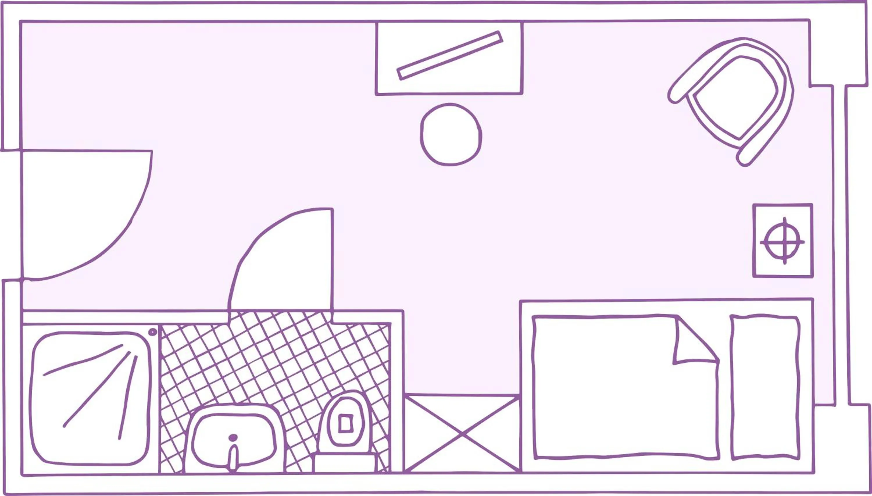 Floor plan in Weinstockwerk Hotel St Peter