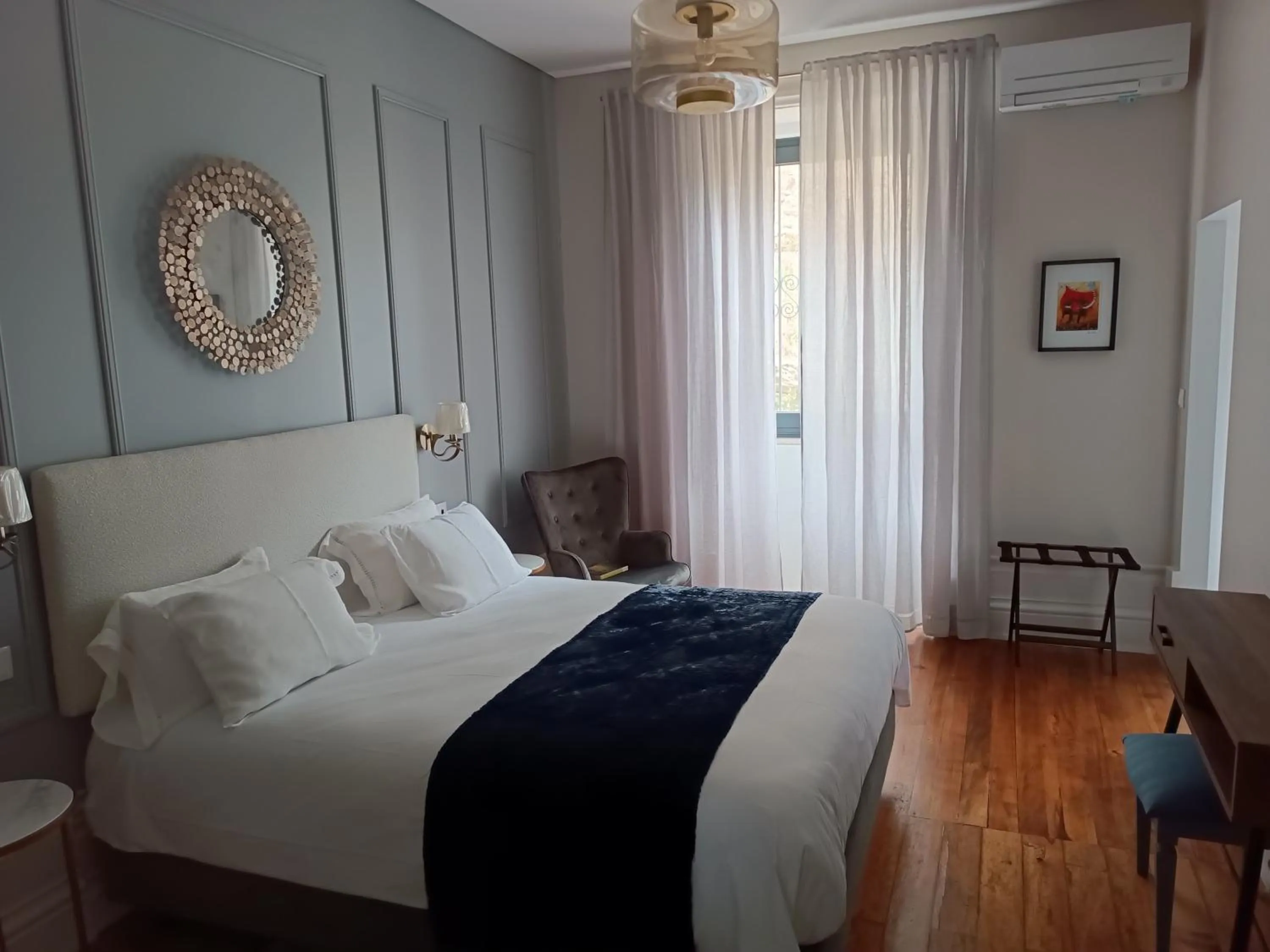 Bed in Quinta dos Tojais Hotel Rural