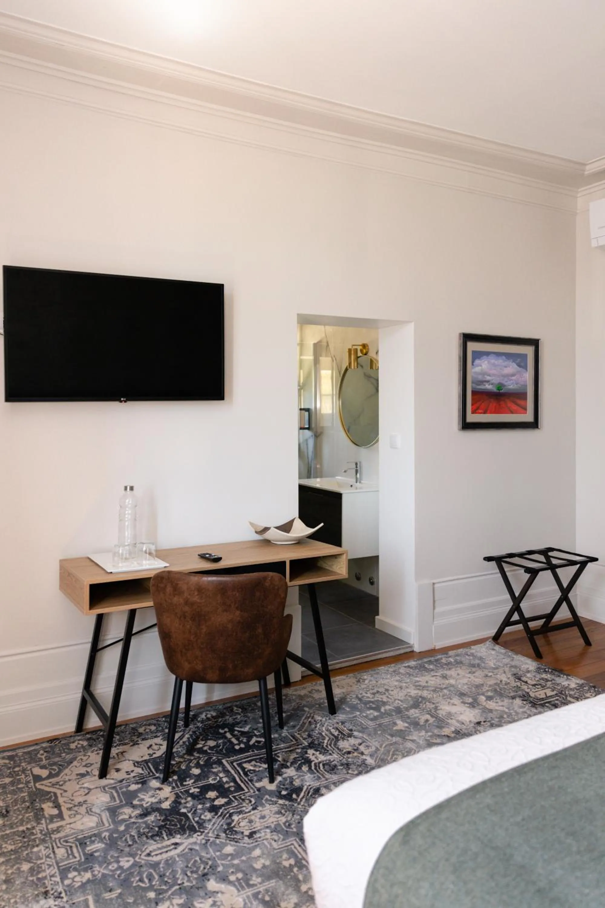 Bed in Quinta dos Tojais Hotel Rural