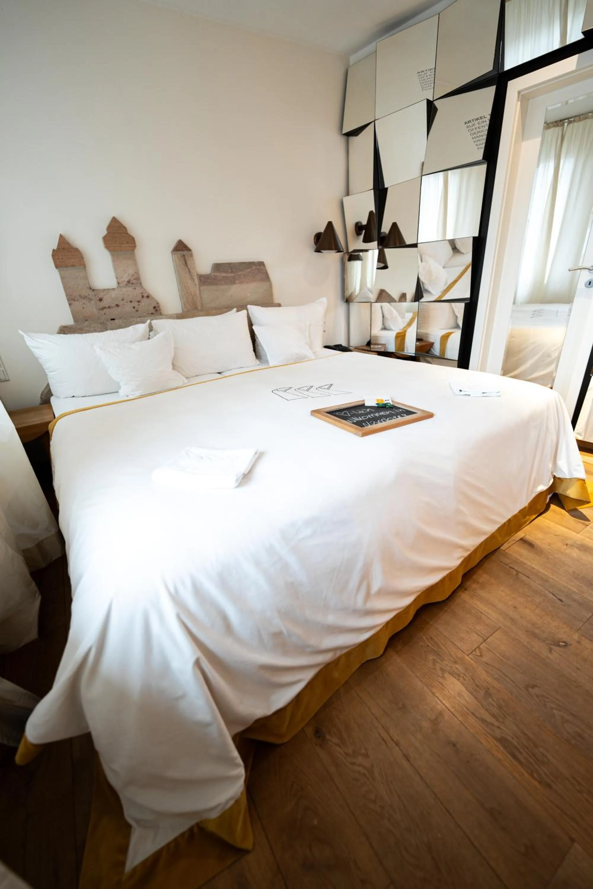 Bed in Hotel Drei Raben