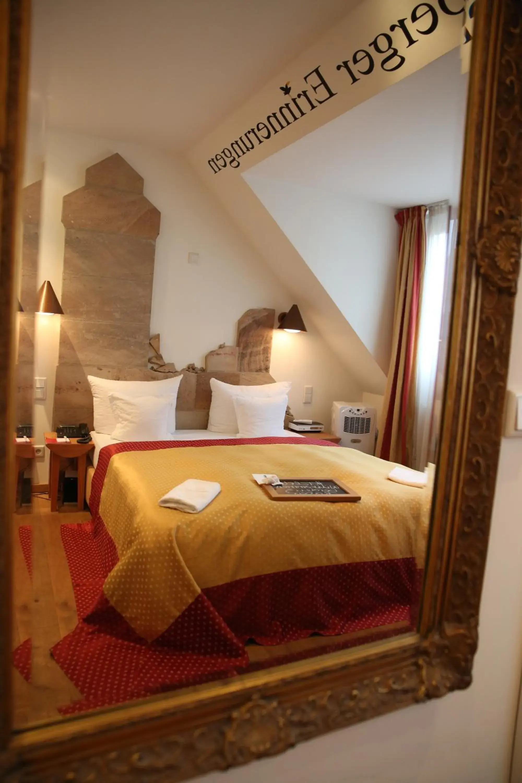 Bed, Room Photo in Hotel Drei Raben