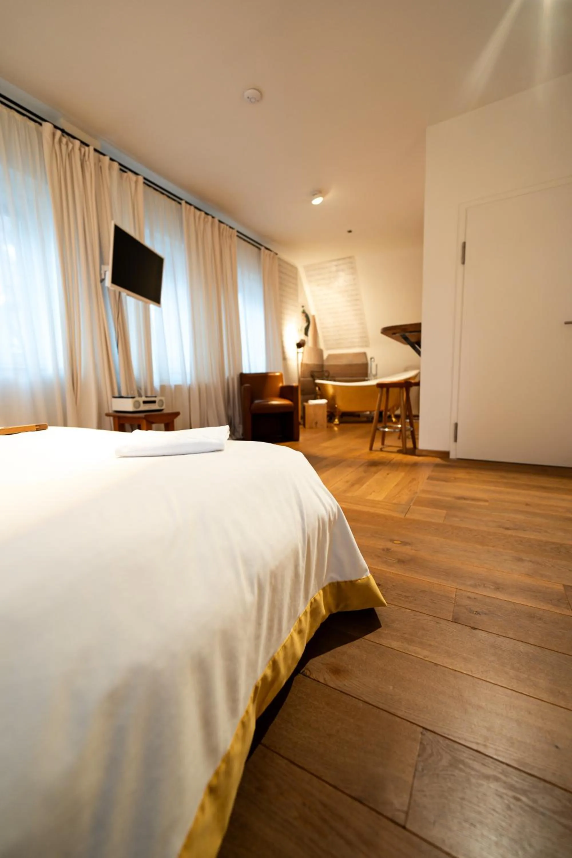 Bed in Hotel Drei Raben