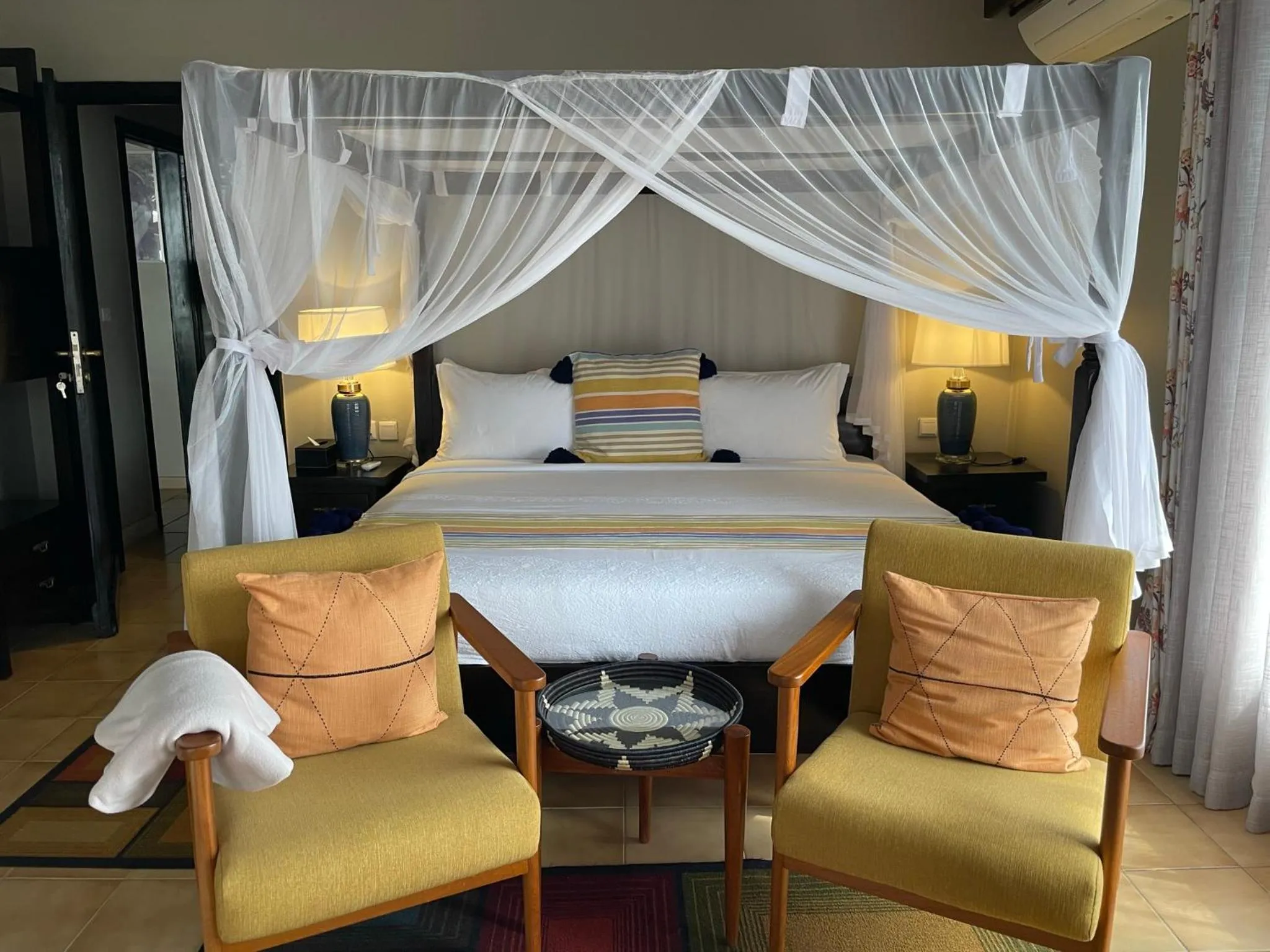 Bed in Governor's Residence