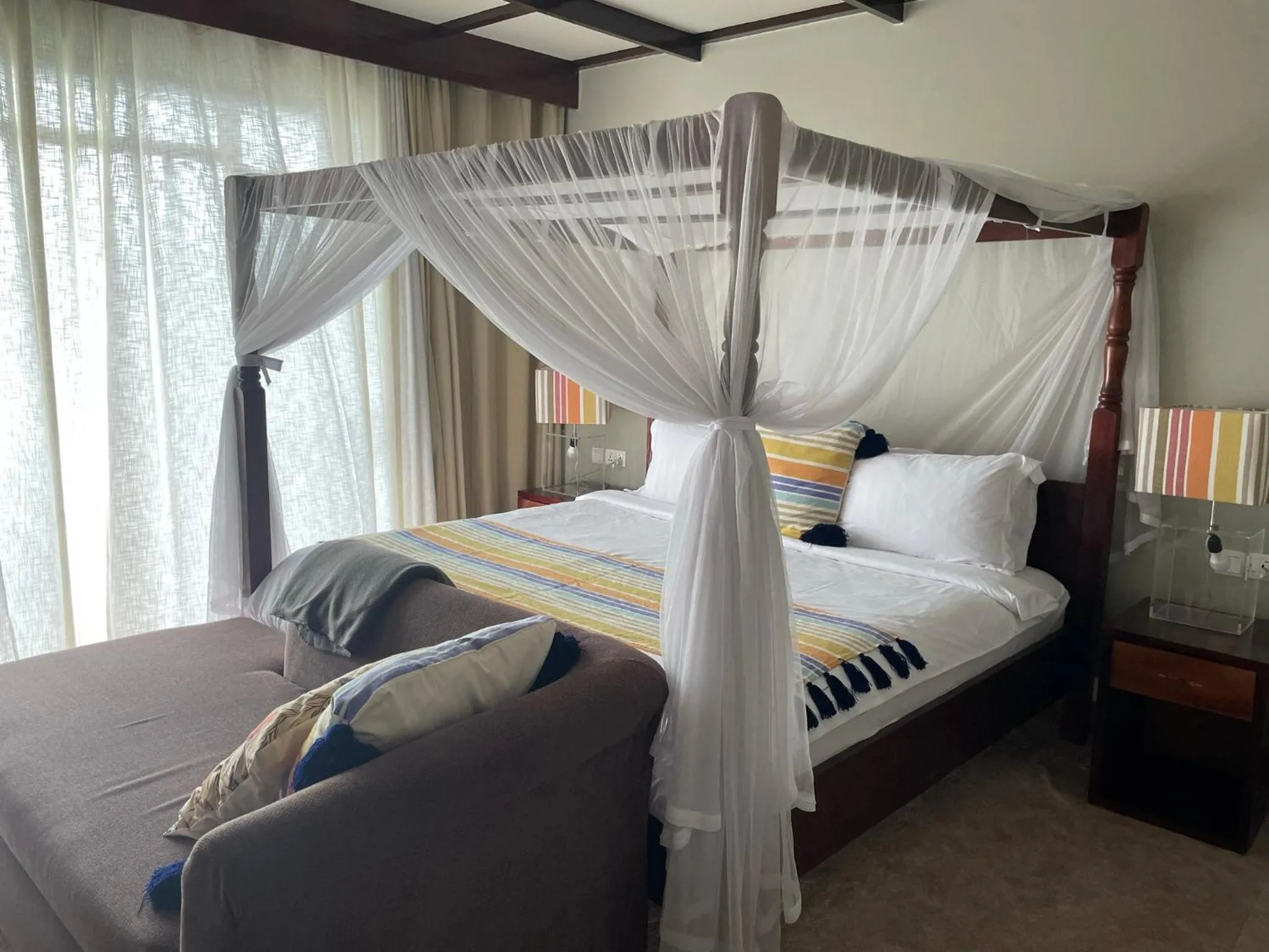 Bed in Governor's Residence