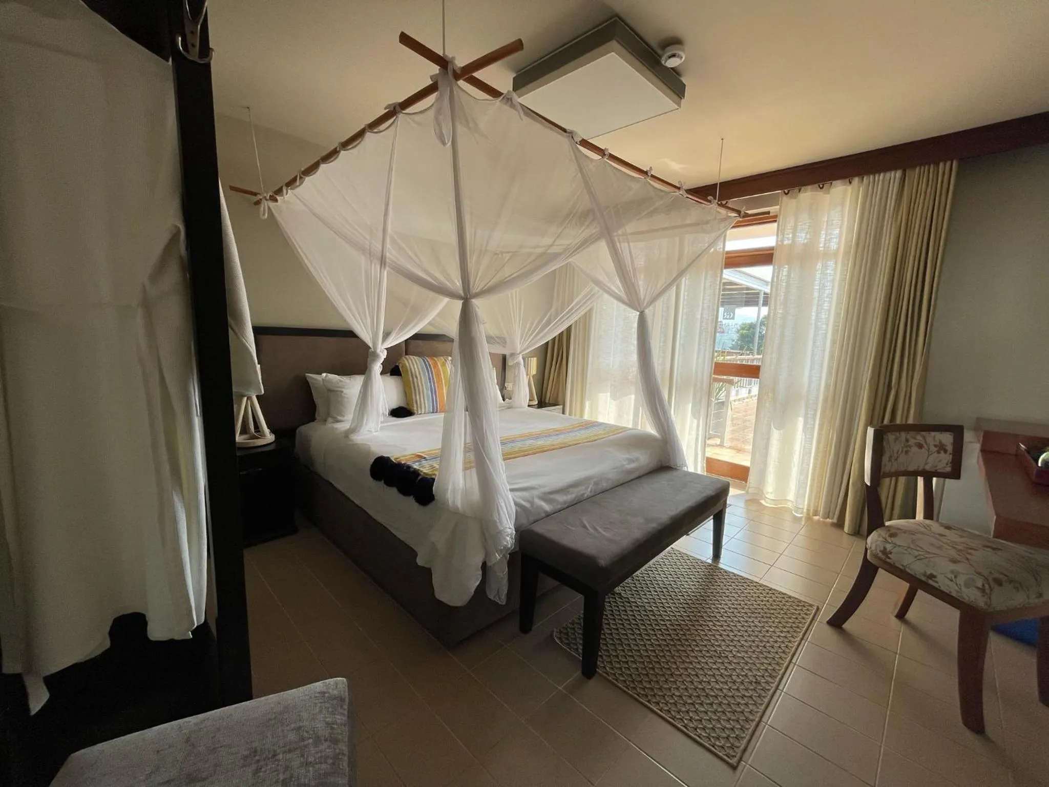 Bed in Governor's Residence