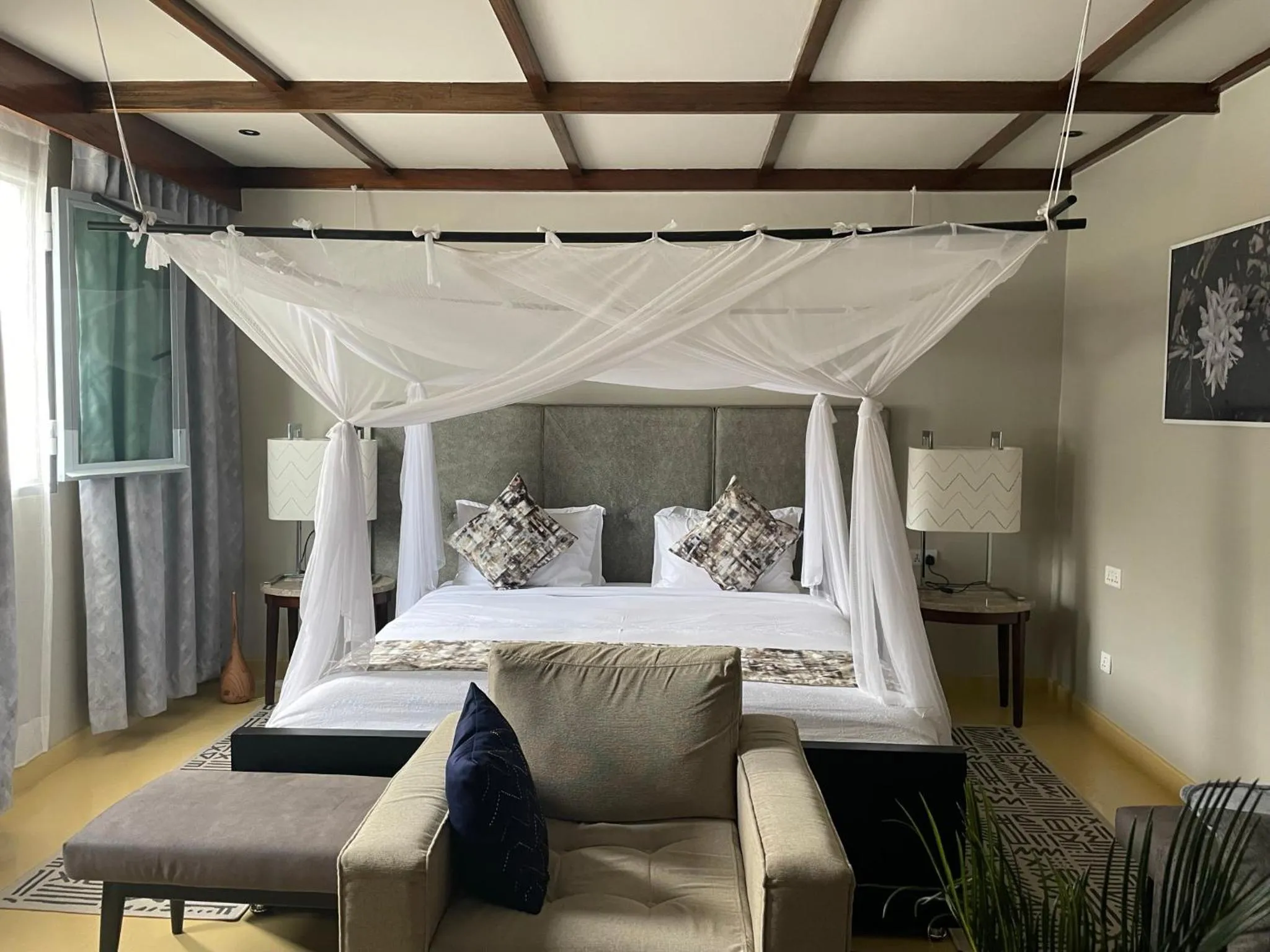 Bed in Governor's Residence