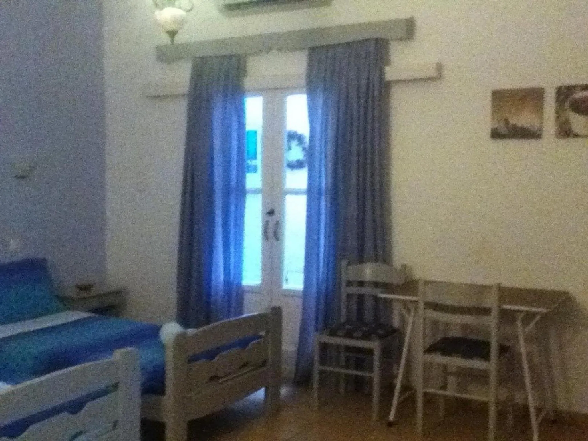 Bed in Galini Pension