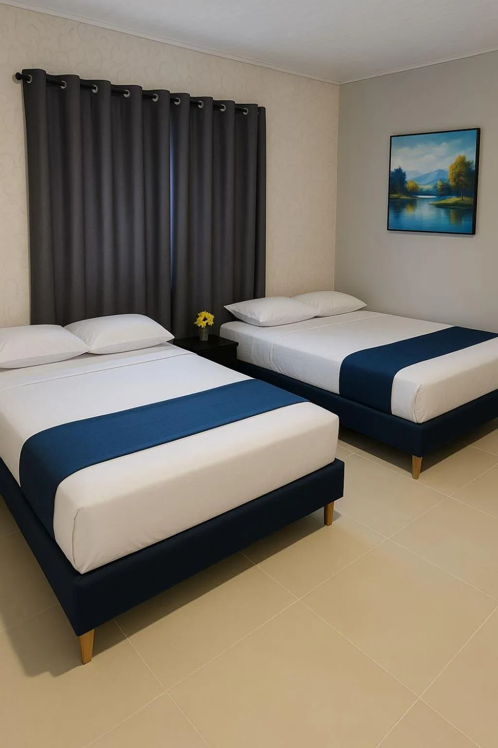 Bed in HOTEL COSTA AZUL SAI