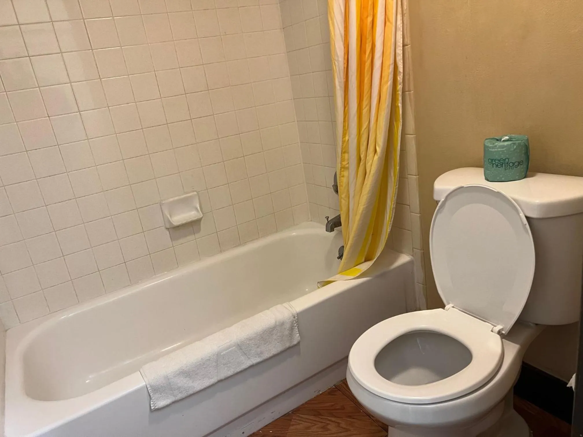 Toilet in Lebanon Inn Motel