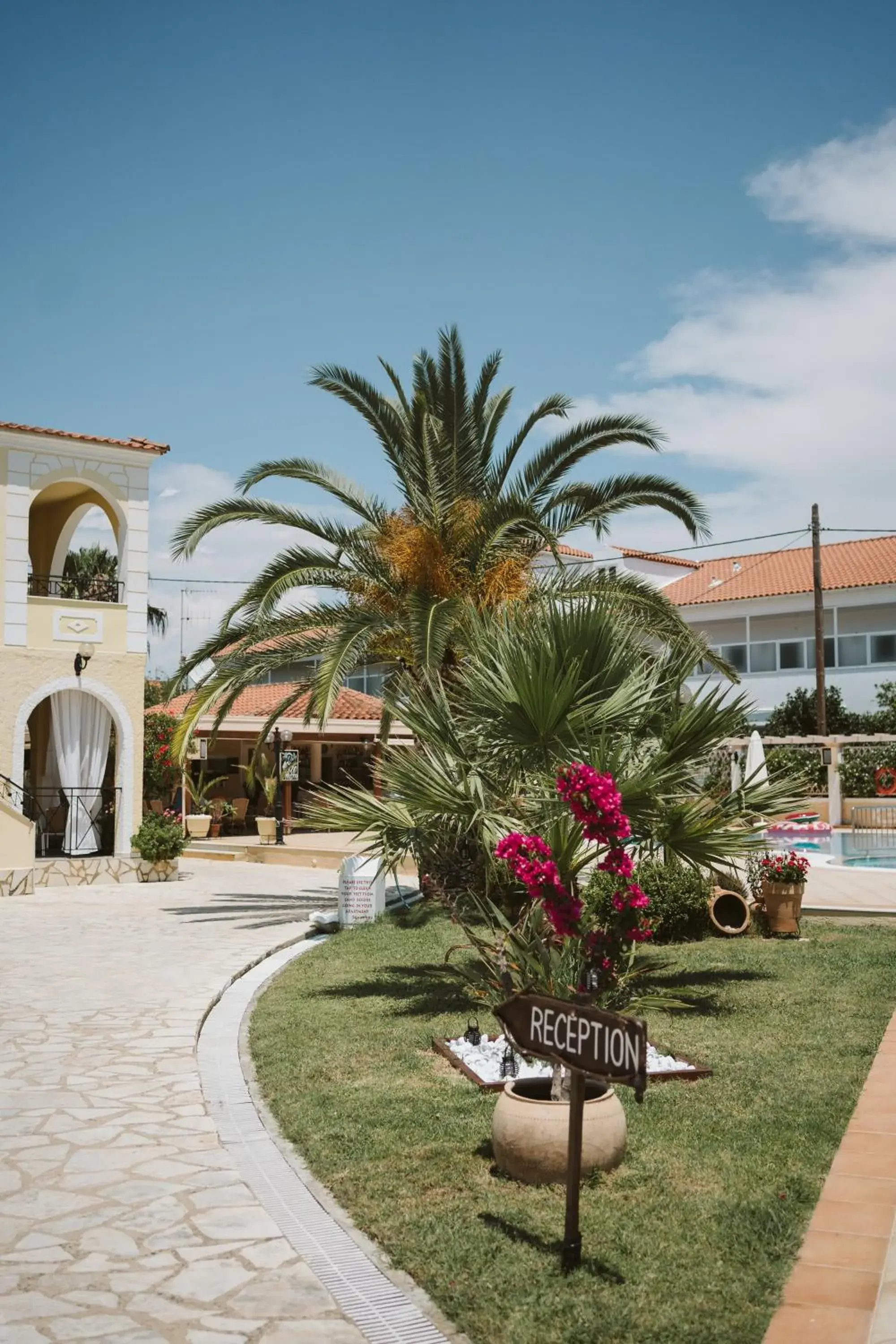 Property building in Konstantina Apartments Property building in Konstantina Apartments