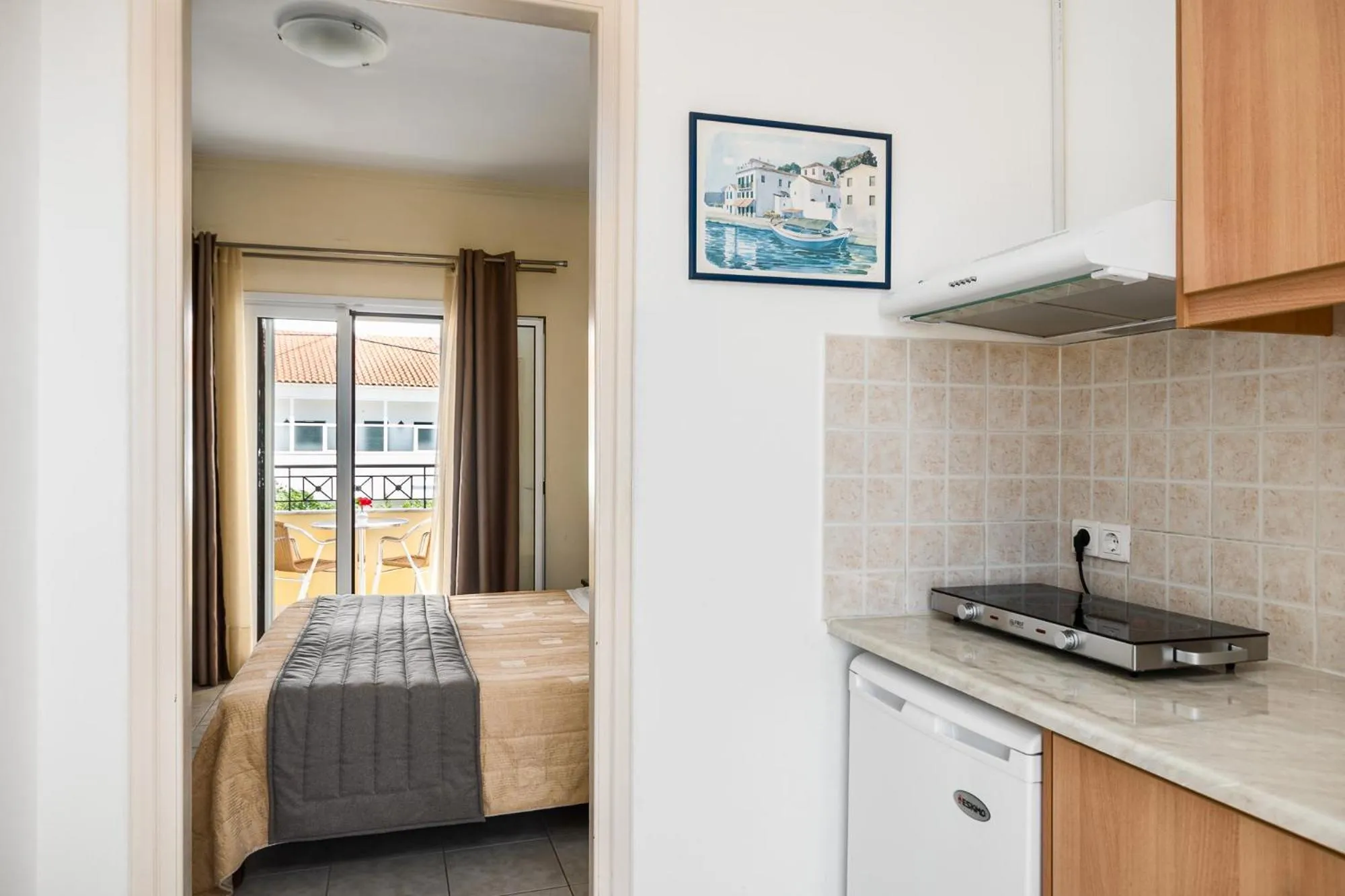 Bedroom, Bed in Konstantina Apartments