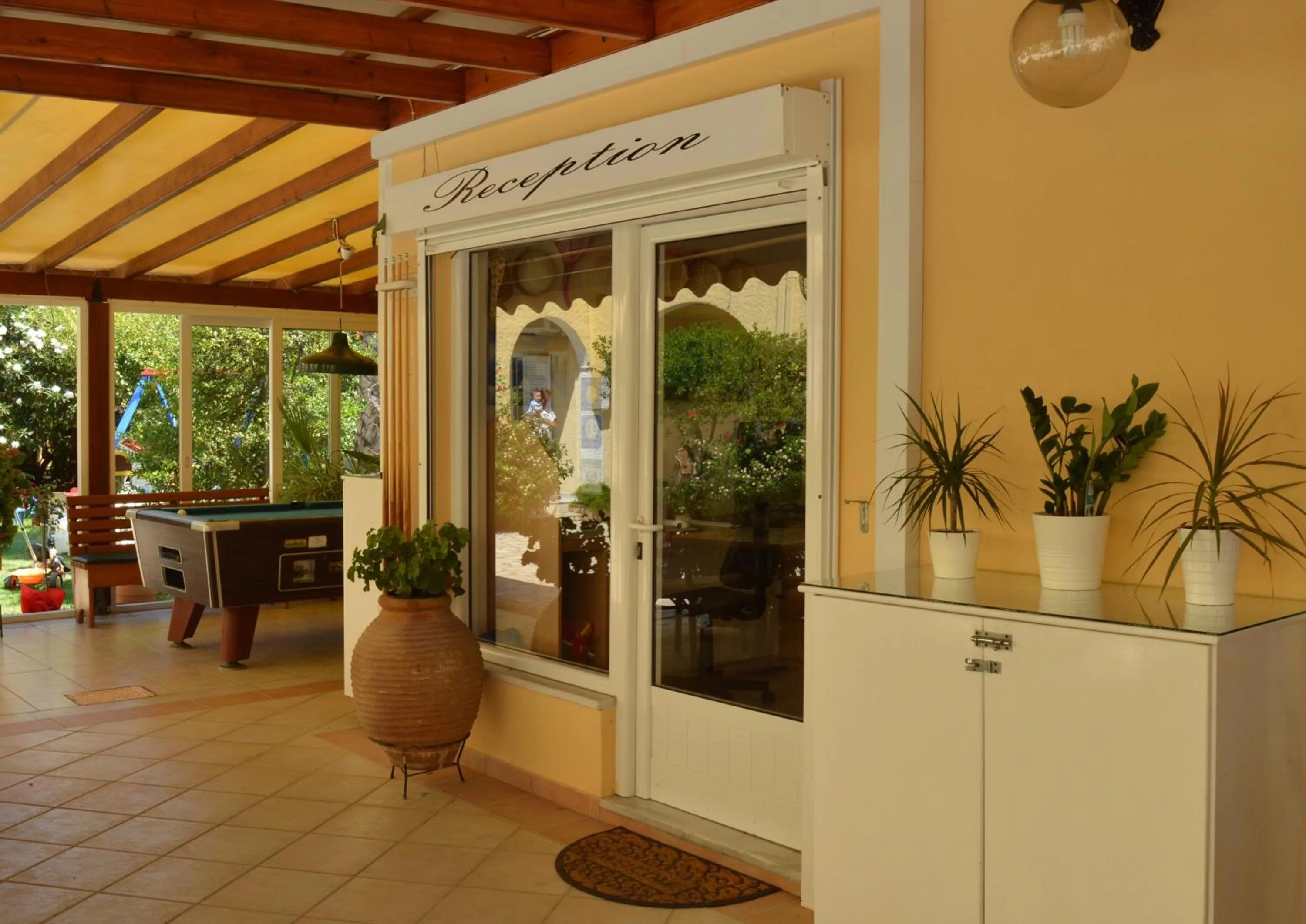 Lobby or reception in Konstantina Apartments