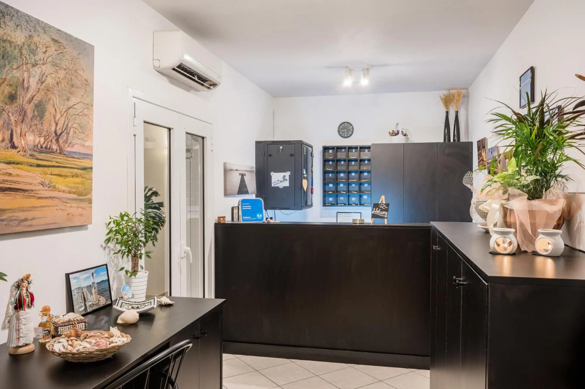 Lobby or reception in Konstantina Apartments