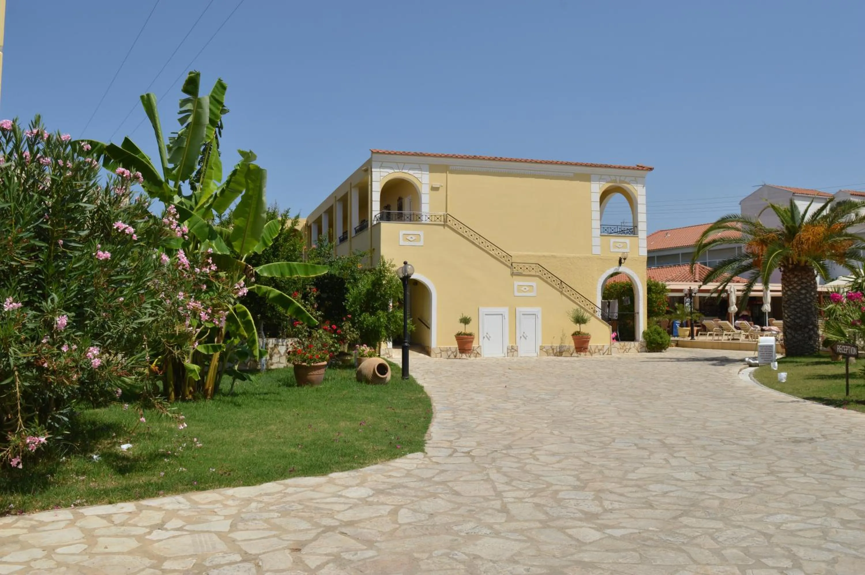 Facade/entrance in Konstantina Apartments