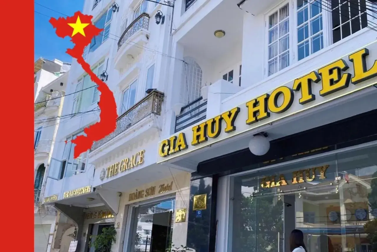 Property building in Glory Gia Huy Hotel Property building in Glory Gia Huy Hotel