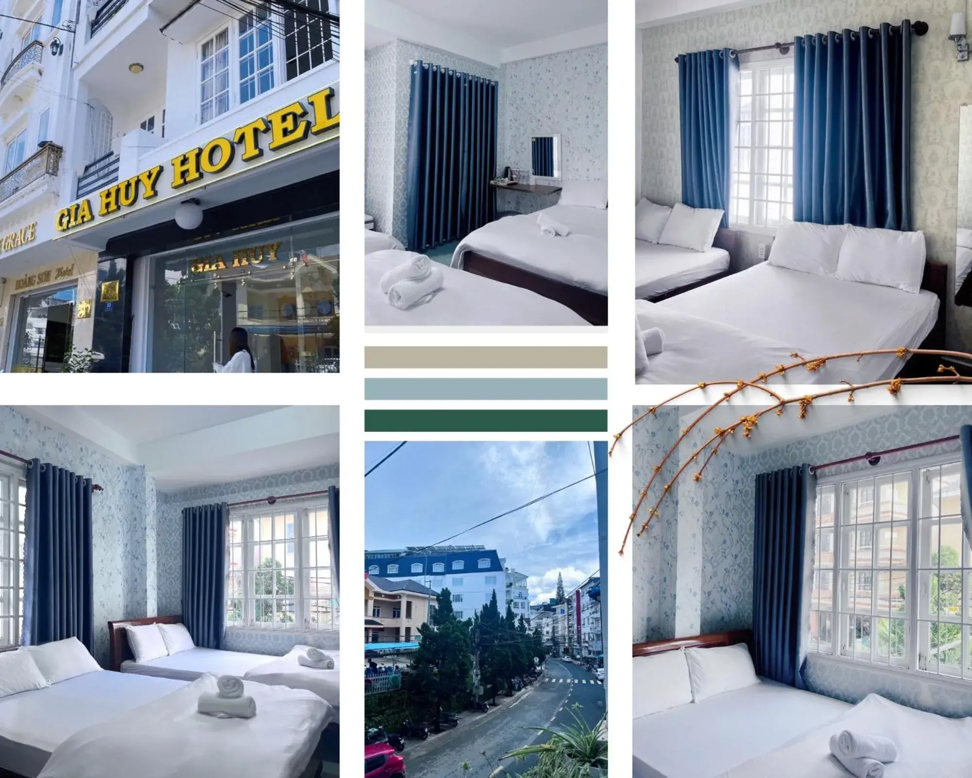 Photo of the whole room, Bed in Glory Gia Huy Hotel Photo of the whole room, Bed in Glory Gia Huy Hotel