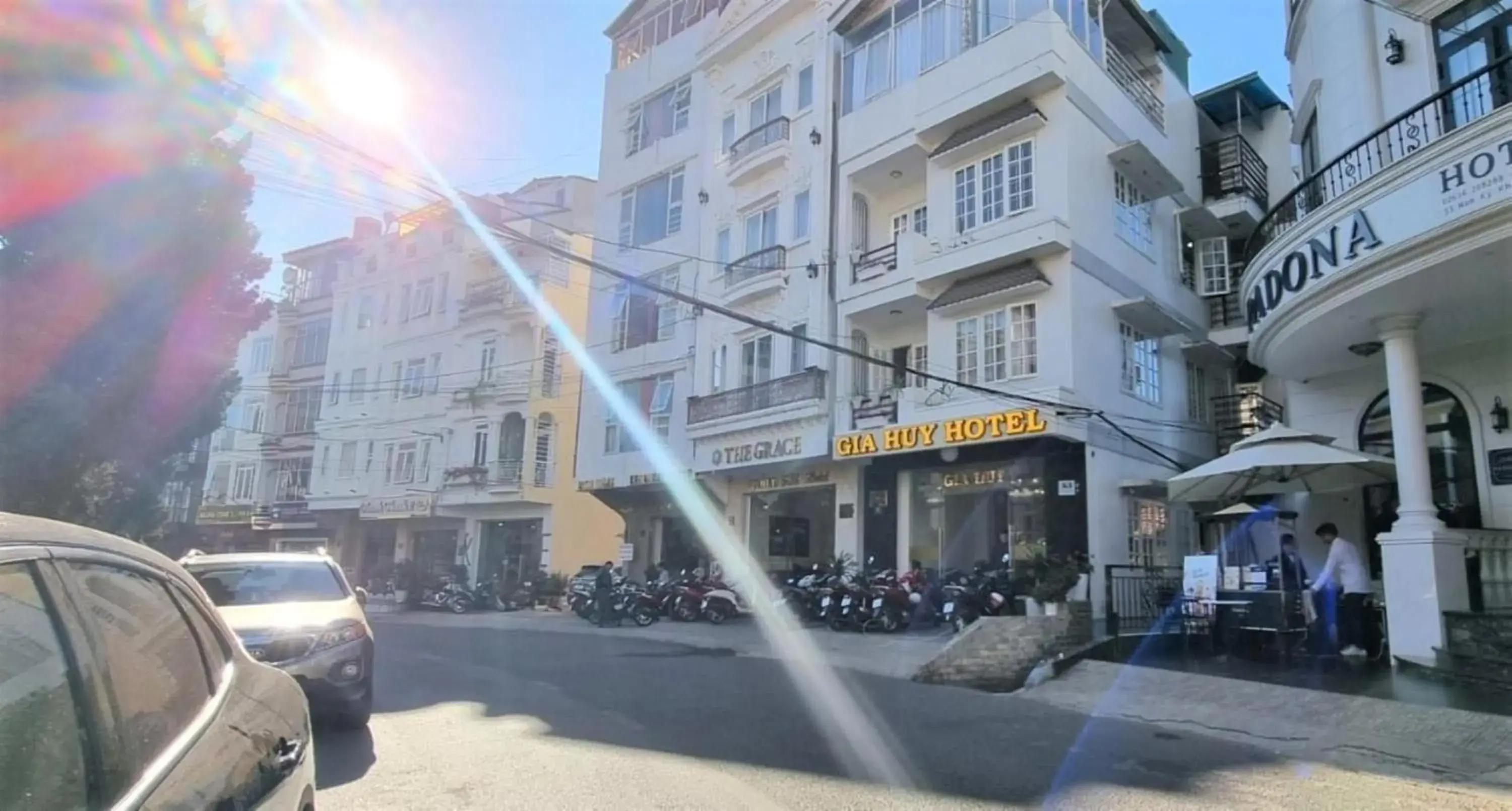 Property building in Glory Gia Huy Hotel Property building in Glory Gia Huy Hotel