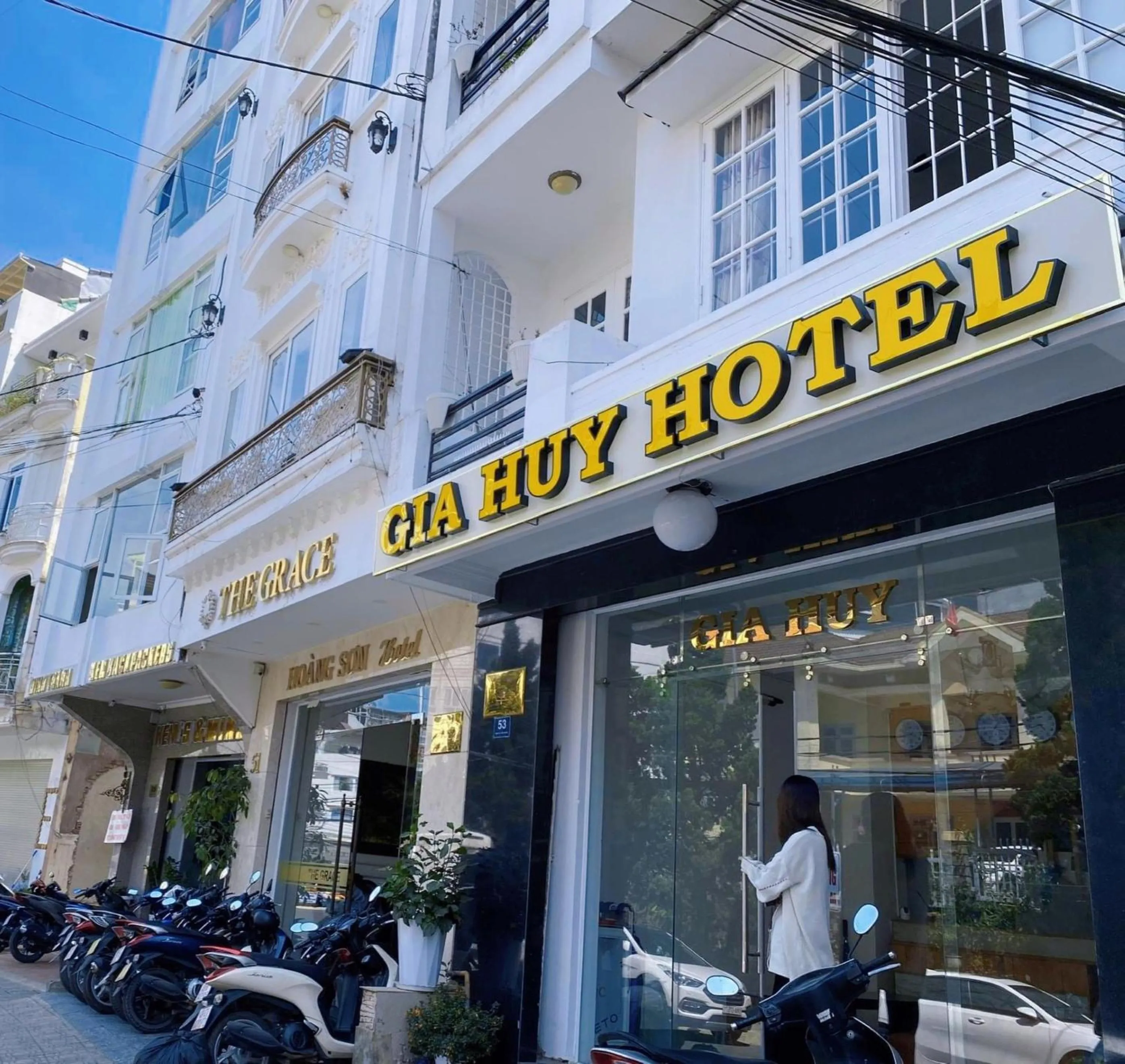 Property building in Glory Gia Huy Hotel