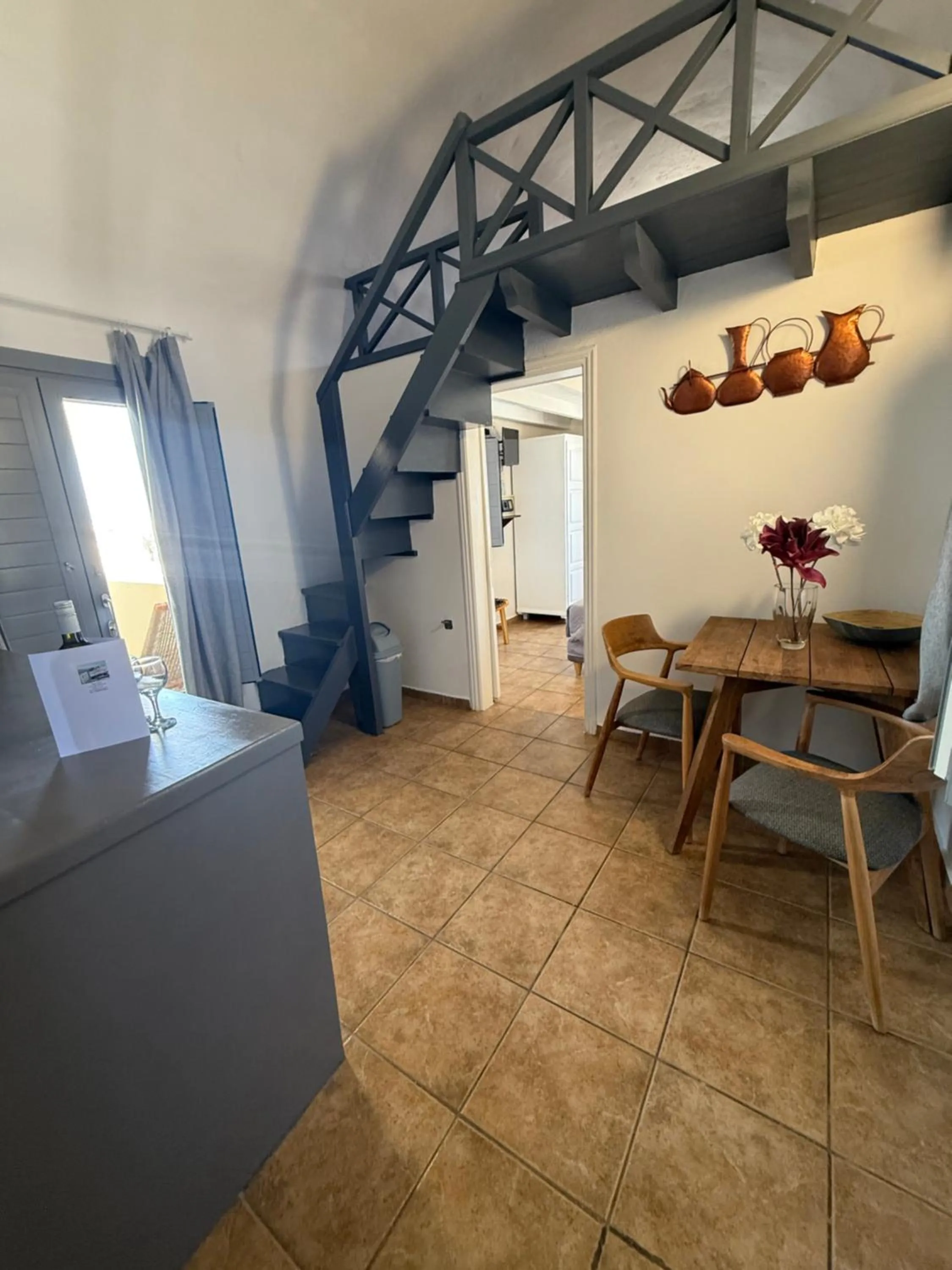 Dining area in Aspa Villas