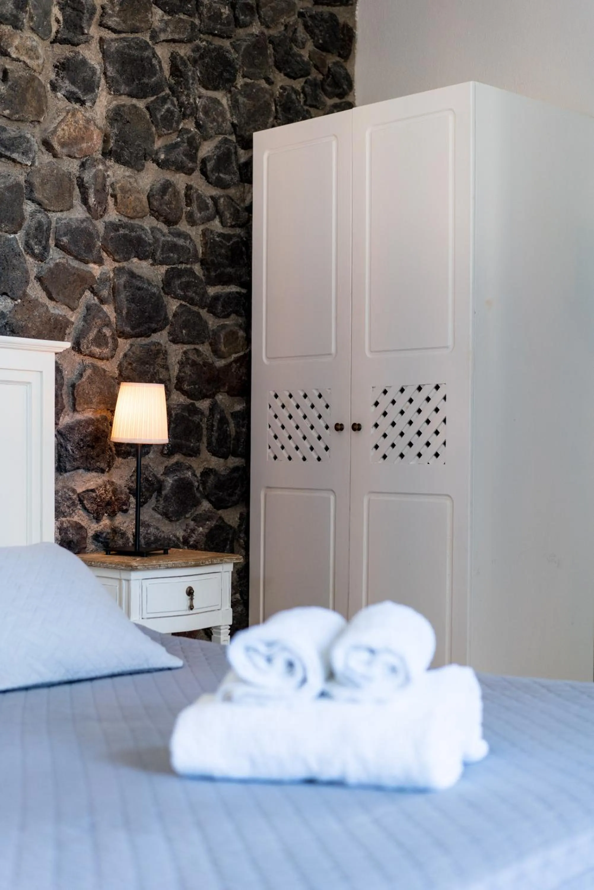 wardrobe, Bed in Aspa Villas