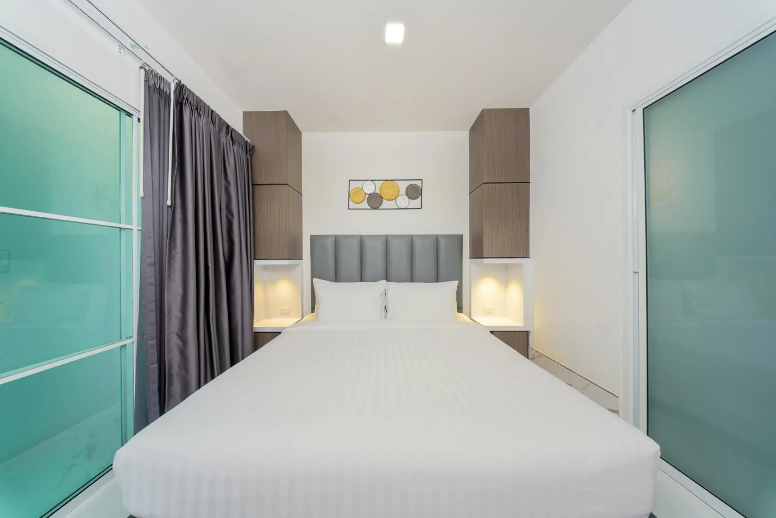 Bedroom, Bed in Lark Pool Villa Aonang Krabi Bedroom, Bed in Lark Pool Villa Aonang Krabi