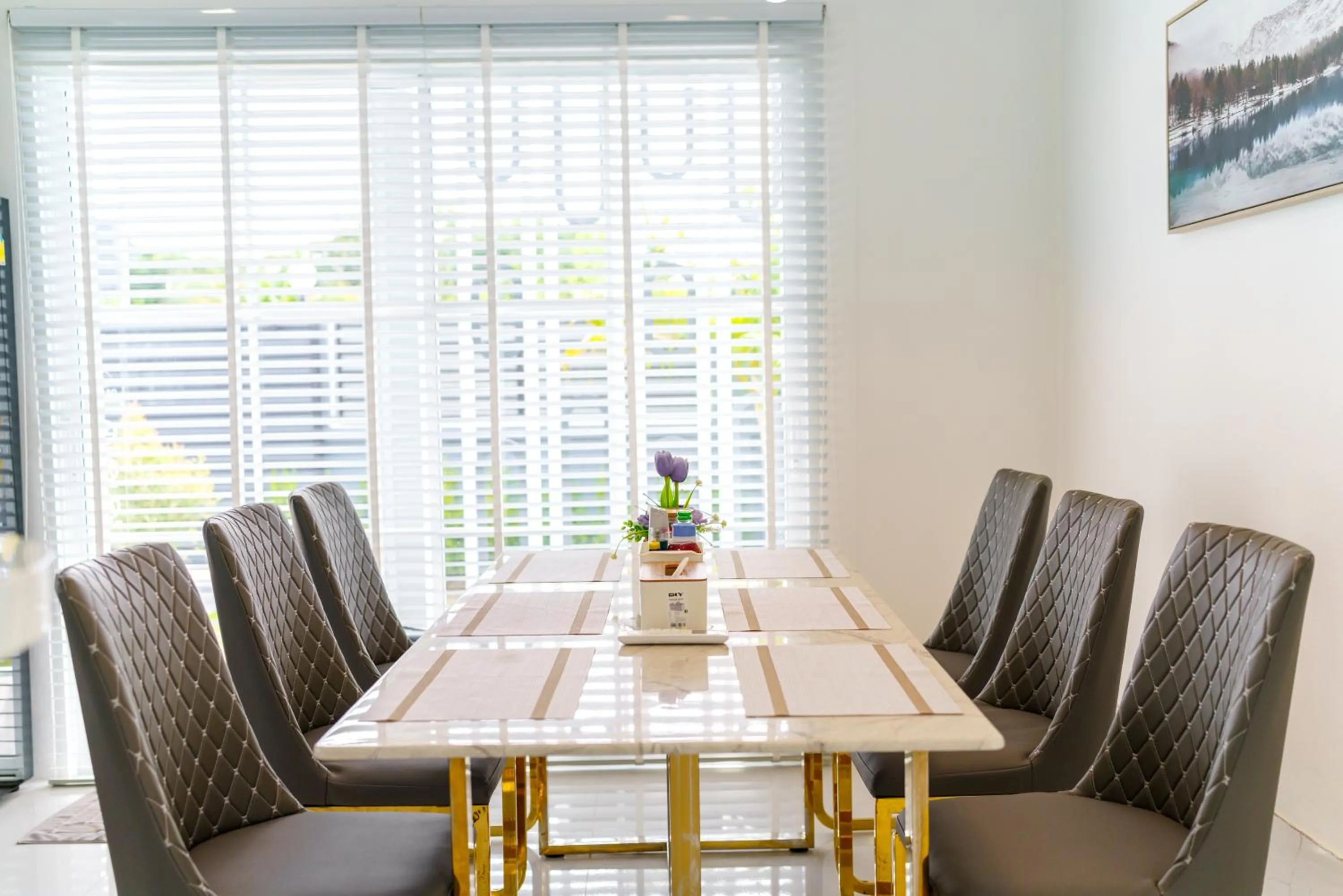 Dining area in Lark Pool Villa Aonang Krabi