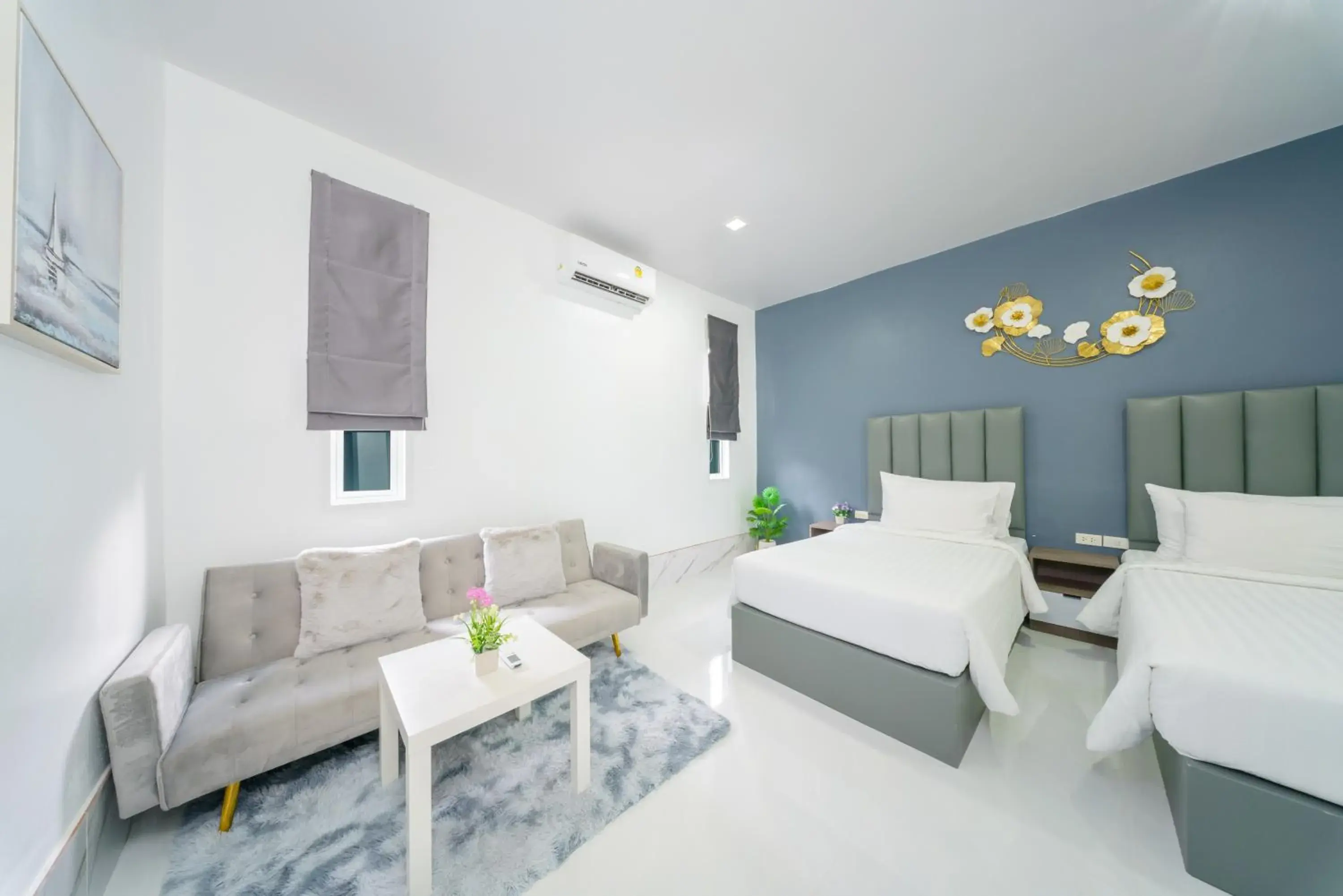 Bedroom, Bed in Lark Pool Villa Aonang Krabi Bedroom, Bed in Lark Pool Villa Aonang Krabi