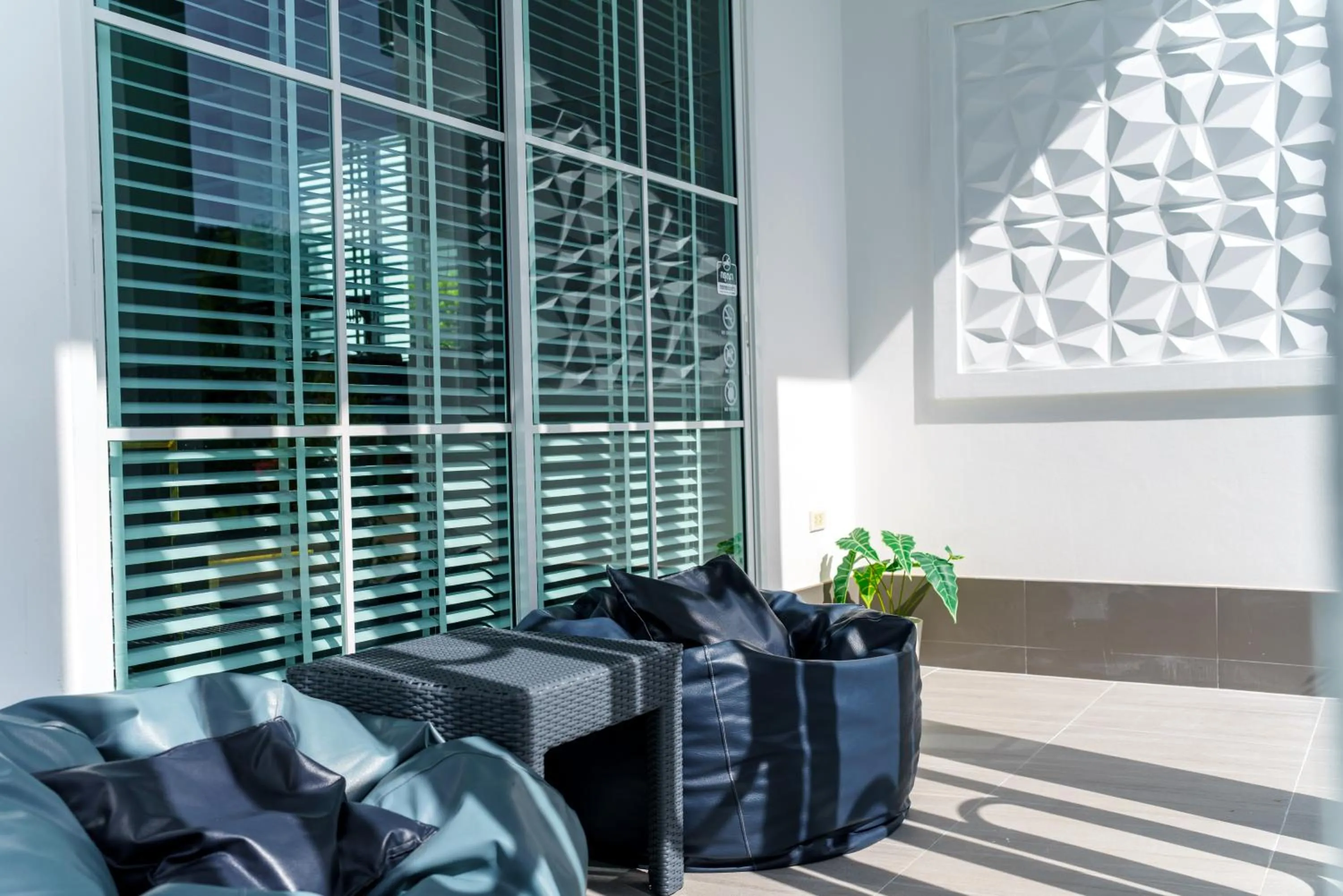 Seating area in Lark Pool Villa Aonang Krabi