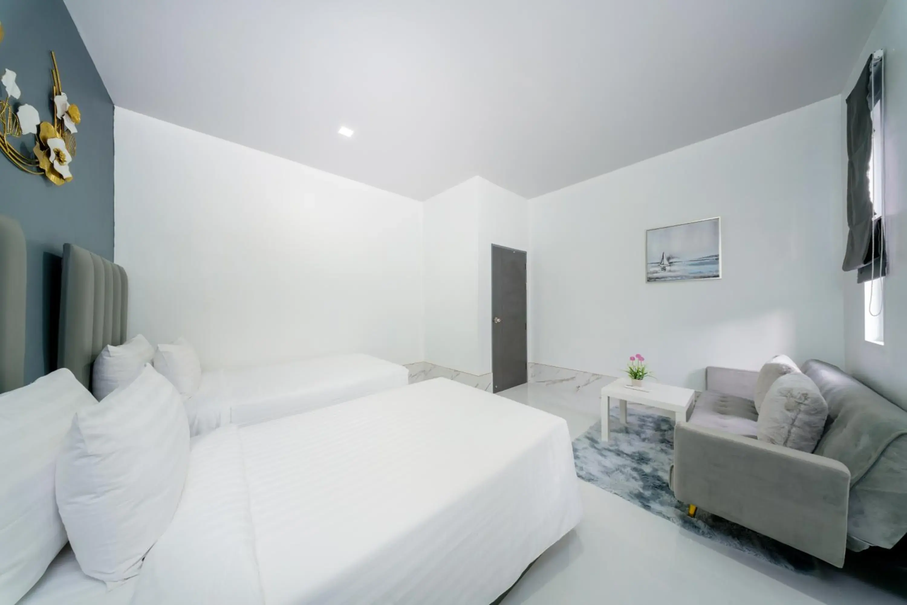 Bedroom, Bed in Lark Pool Villa Aonang Krabi Bedroom, Bed in Lark Pool Villa Aonang Krabi