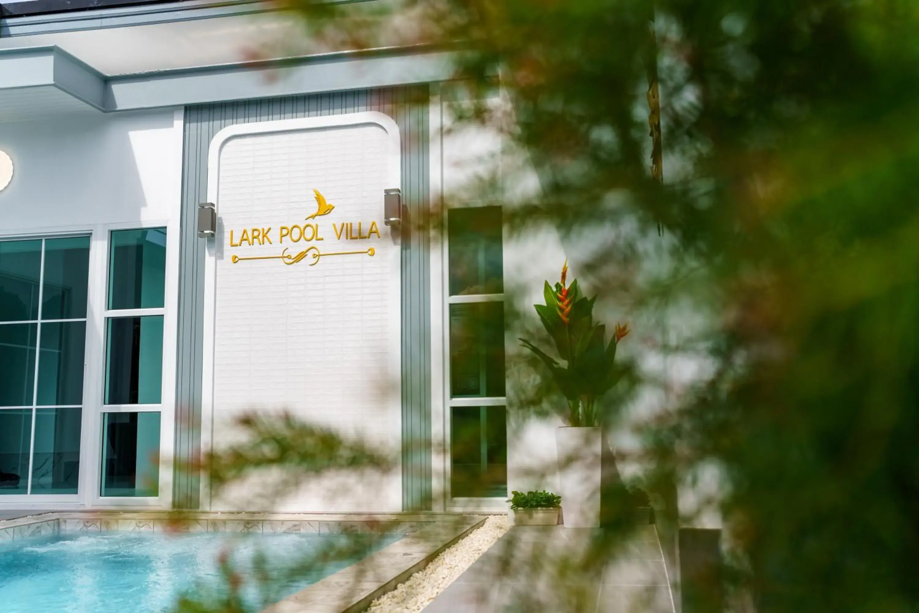 Pool view in Lark Pool Villa Aonang Krabi Pool view in Lark Pool Villa Aonang Krabi