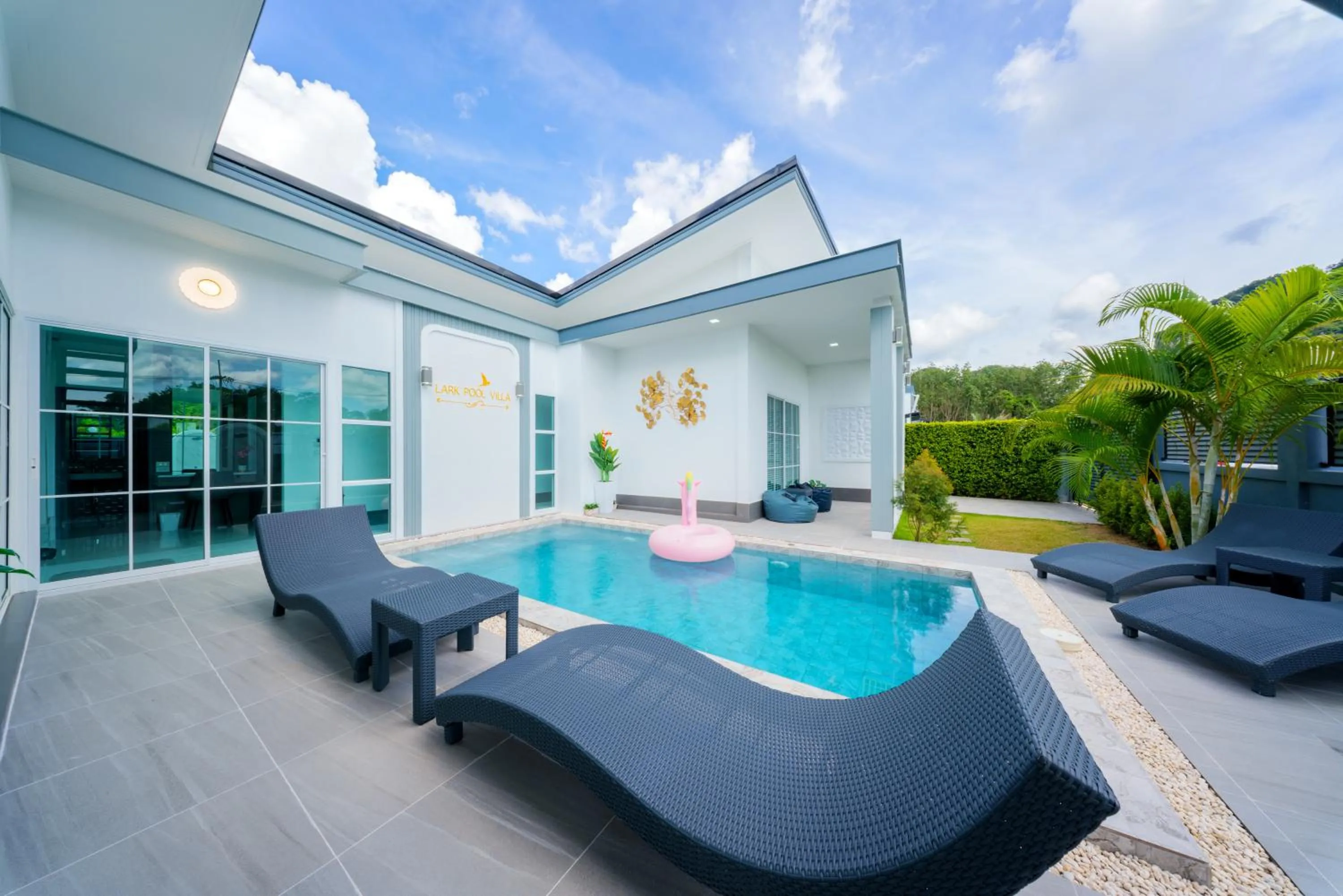 Pool view in Lark Pool Villa Aonang Krabi