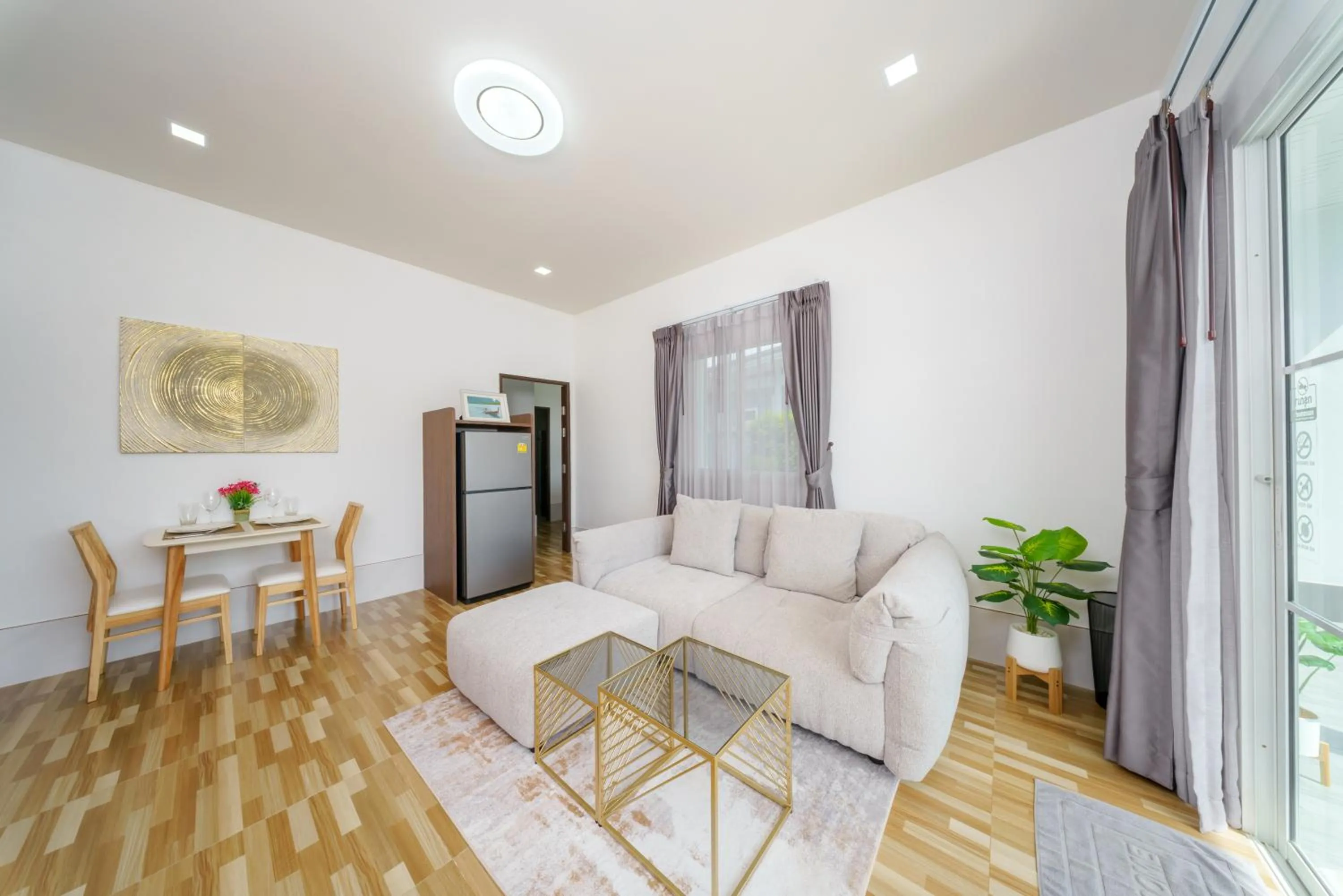 Living room in Lark Pool Villa Aonang Krabi