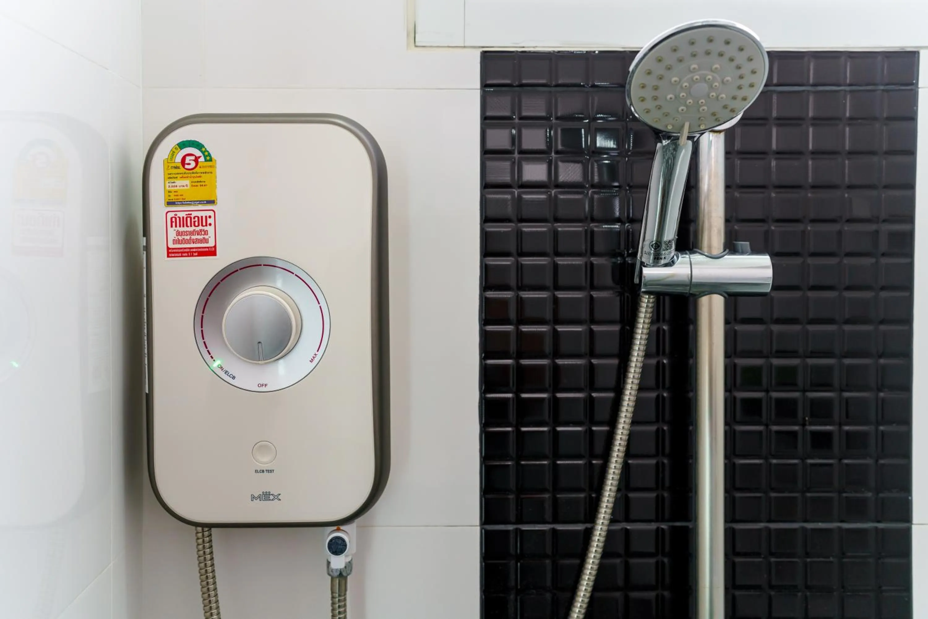 Shower in Lark Pool Villa Aonang Krabi