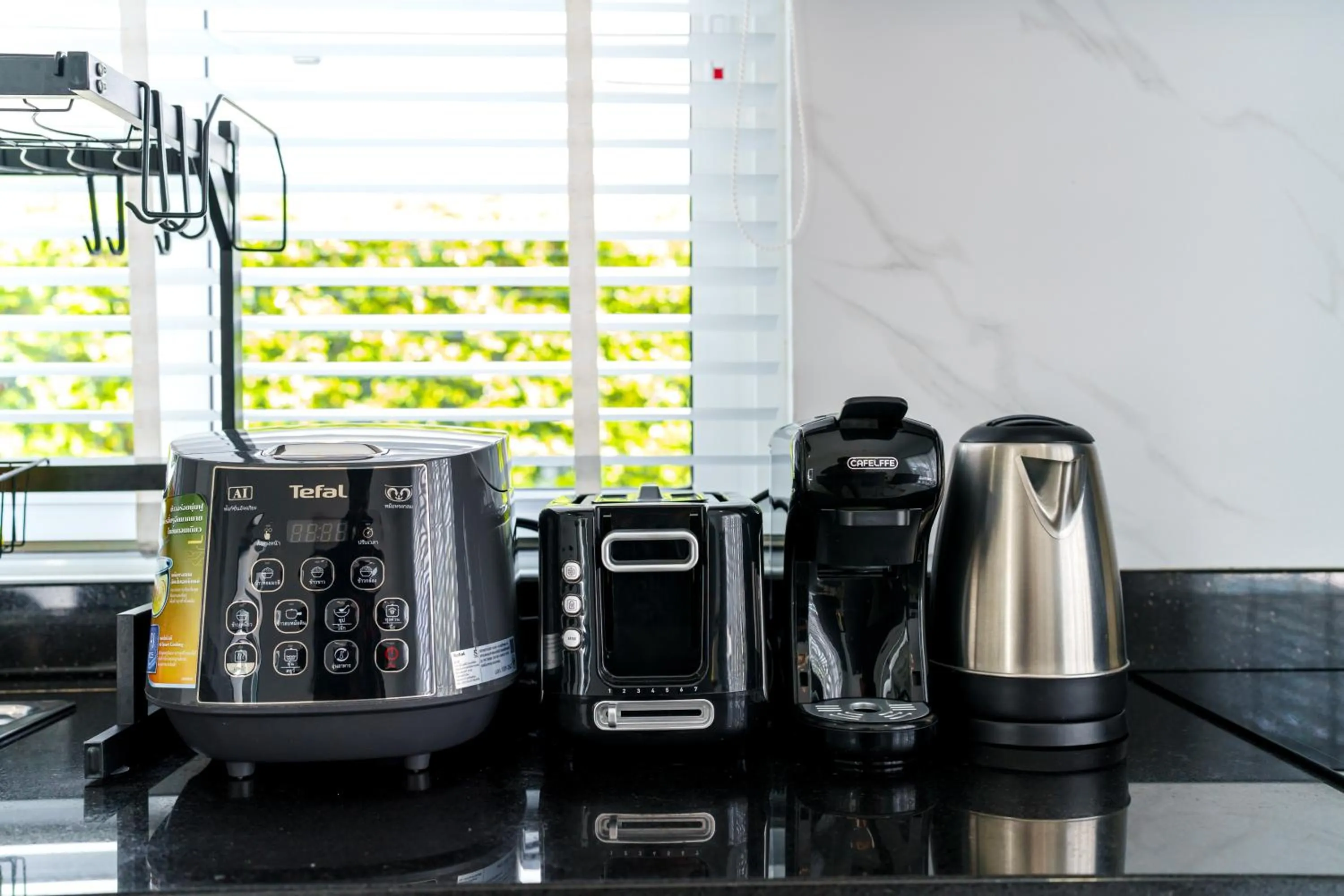 Kitchen or kitchenette in Lark Pool Villa Aonang Krabi