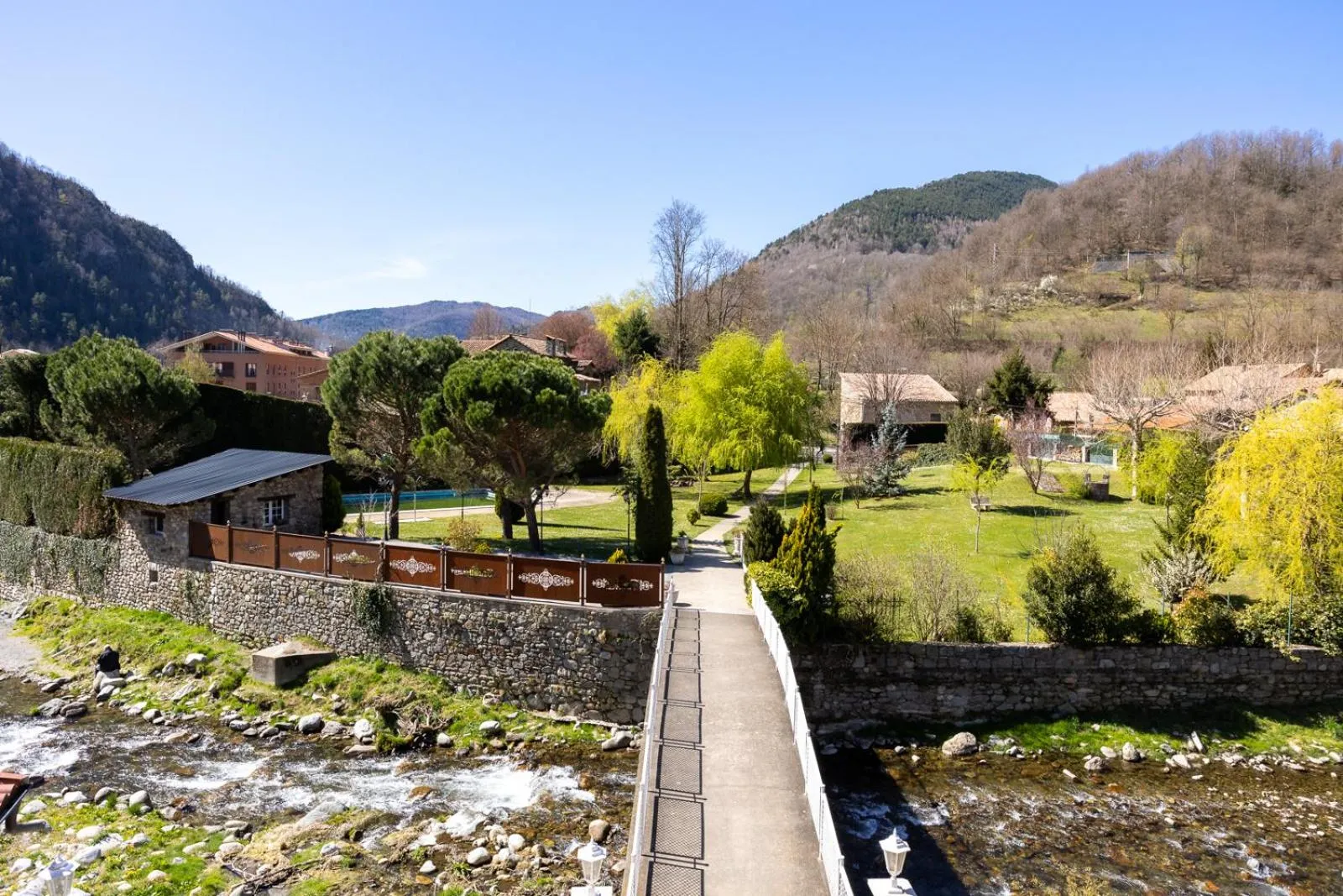 Mountain view in Hotel de Camprodón