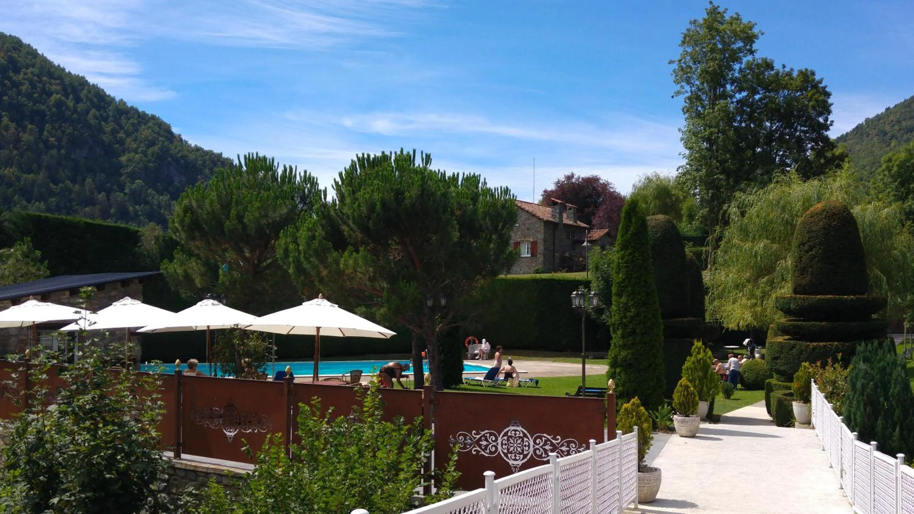 Mountain view in Hotel de Camprodón