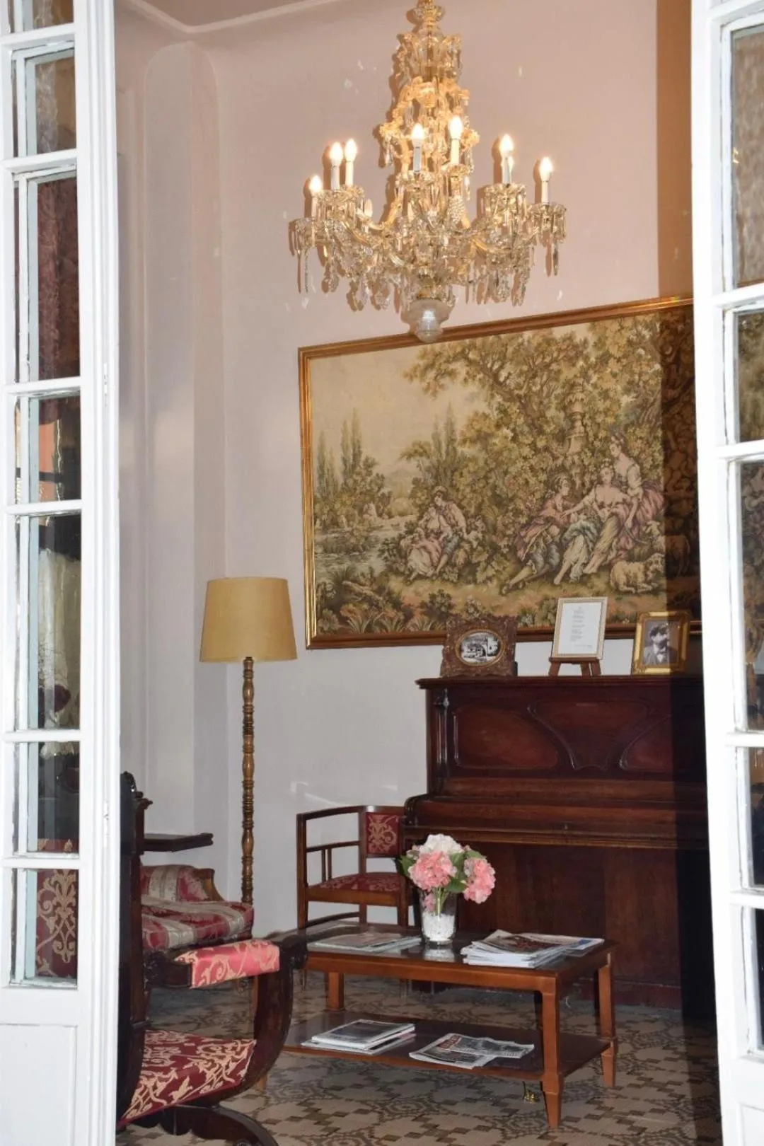 Living room in Hotel de Camprodón