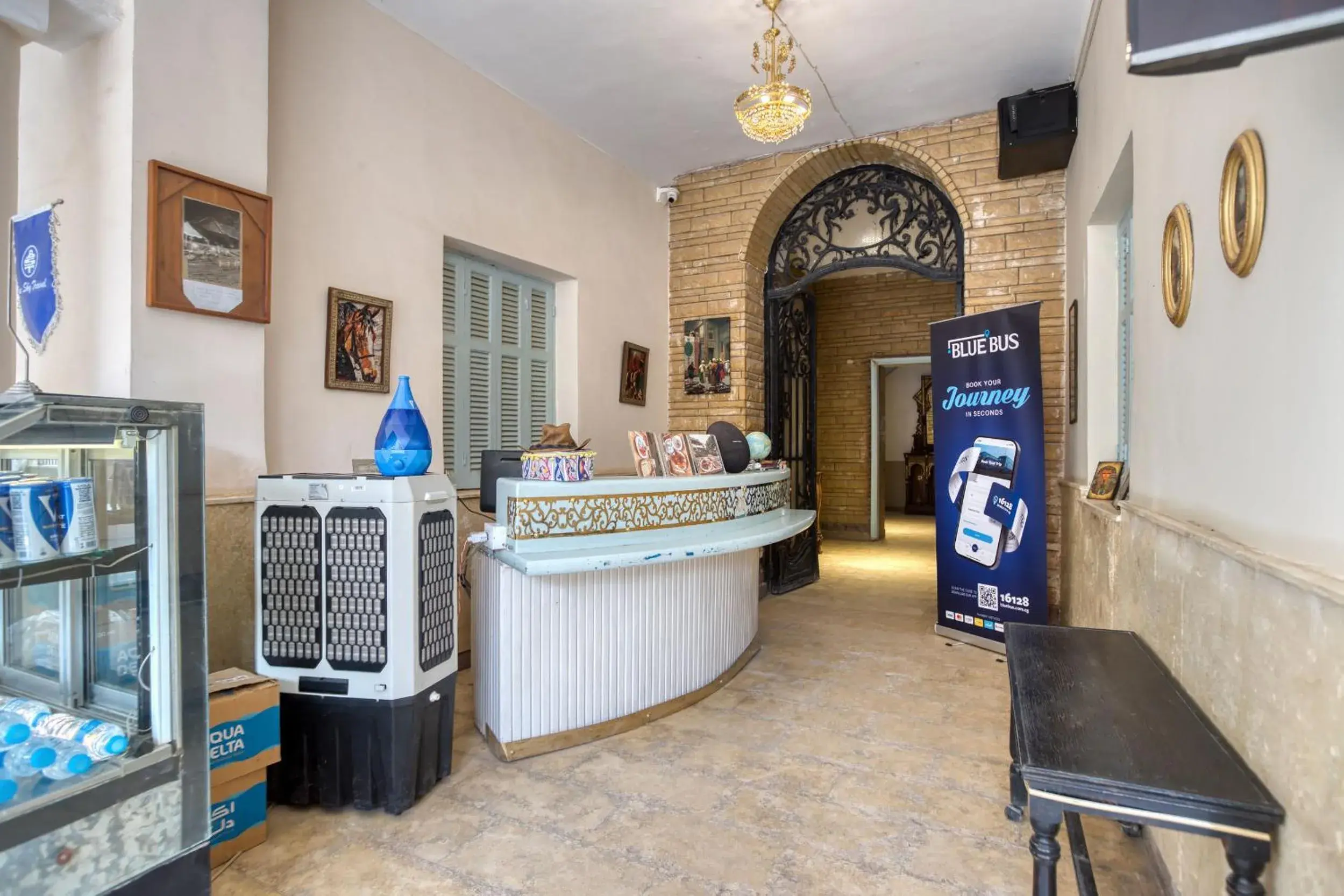 Lobby or reception in Villa Khufu Pyramids Hotel Lobby or reception in Villa Khufu Pyramids Hotel